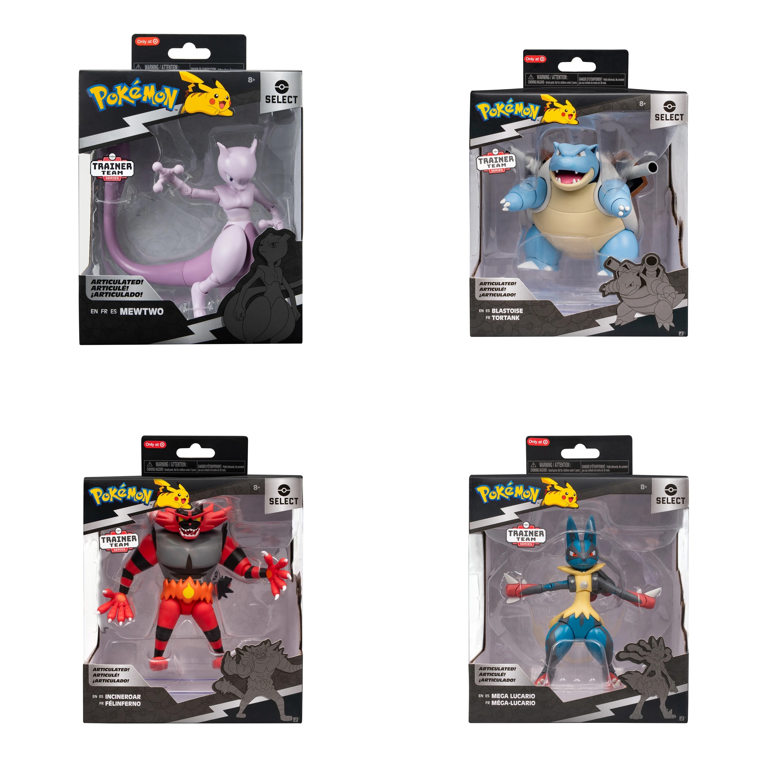 10 15cm Pokemon Select Super Articulated Figure - Assorted, 10 of 10