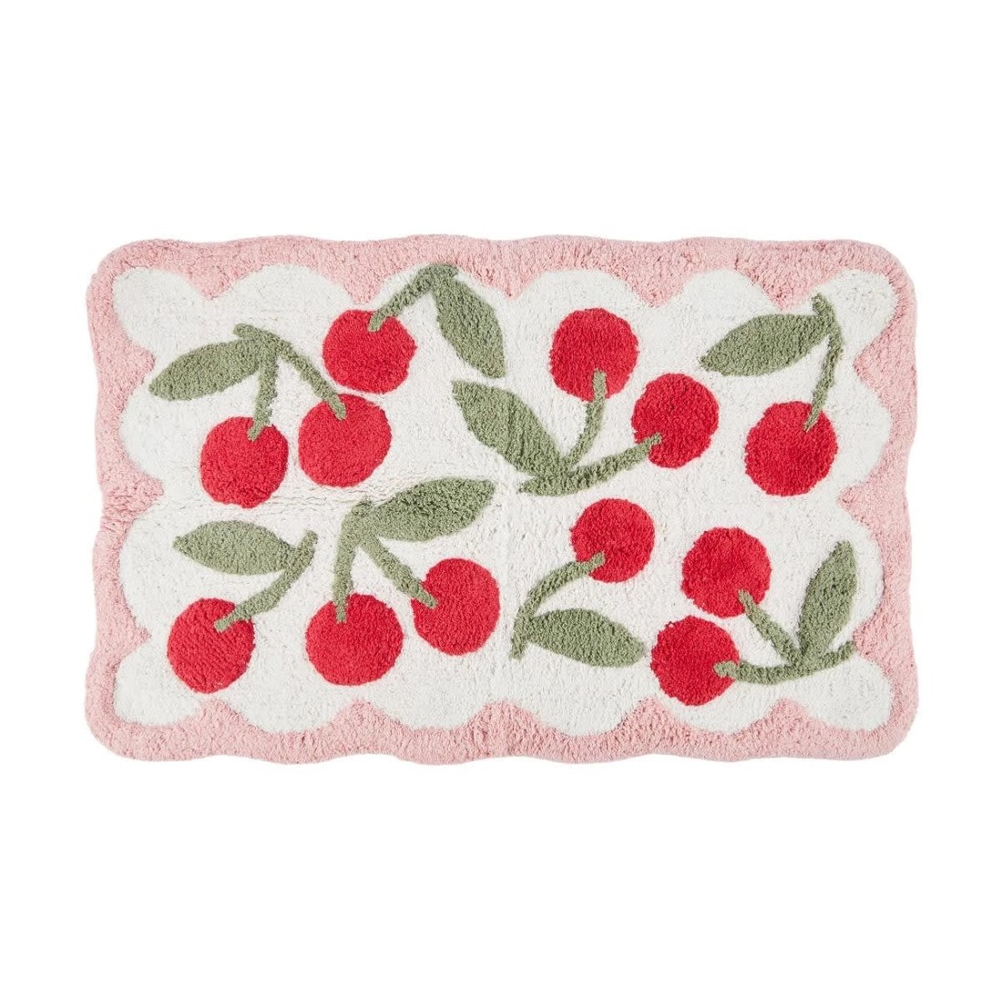 1 Cherry Bath Mat, 1 of 3