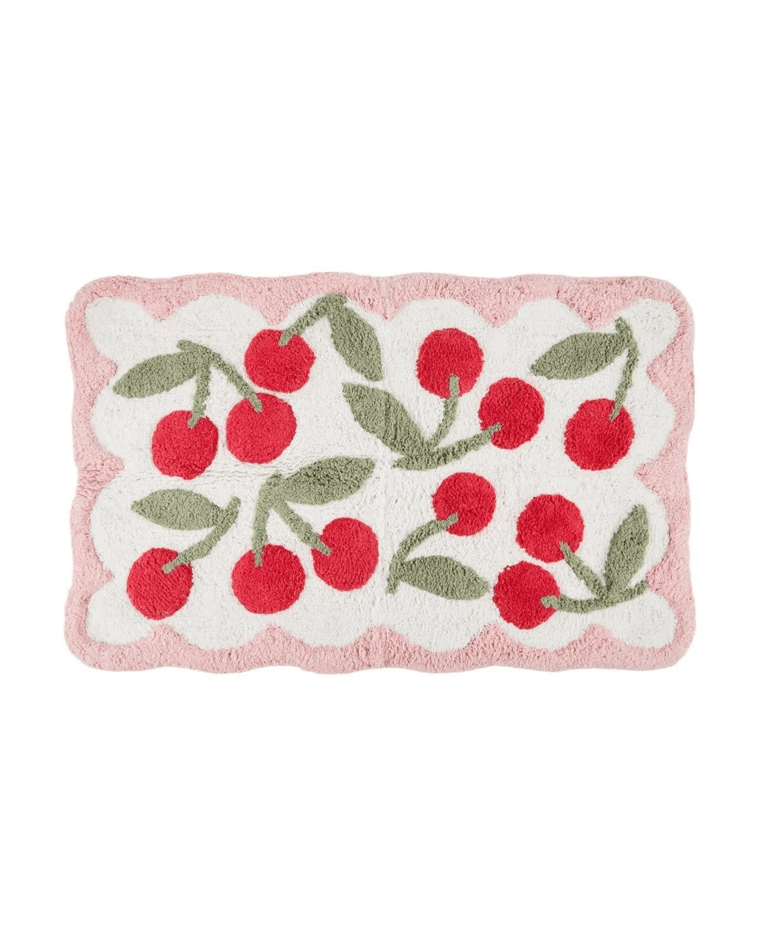 1 Cherry Bath Mat, 1 of 3