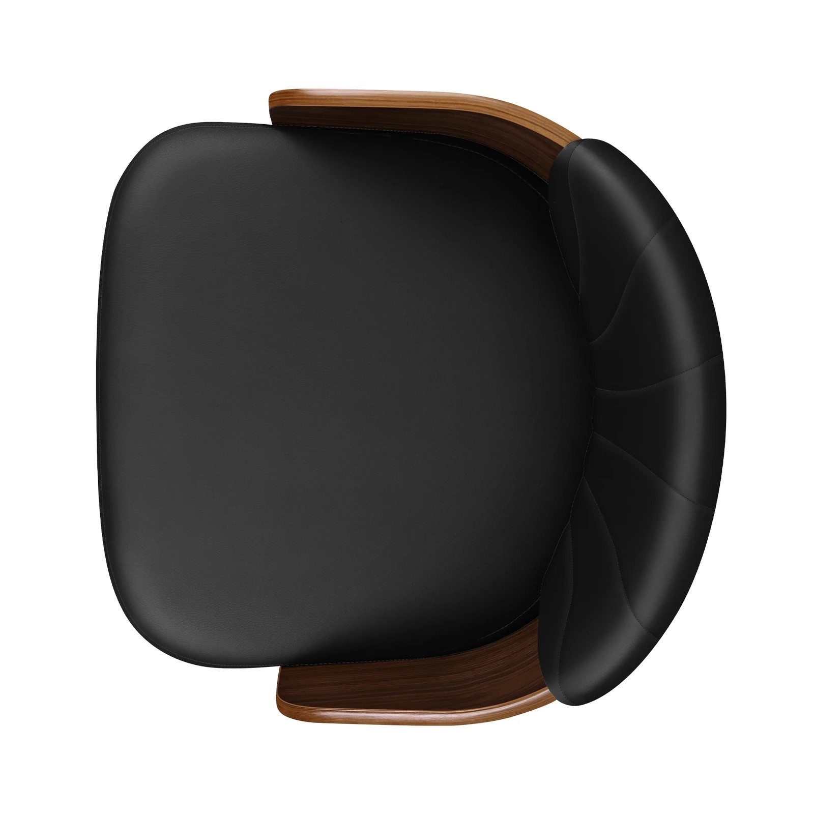 3 Alfordson 4x Swivel Bar Stools Alice Kitchen Wooden Dining Chair - Black, 3 of 10