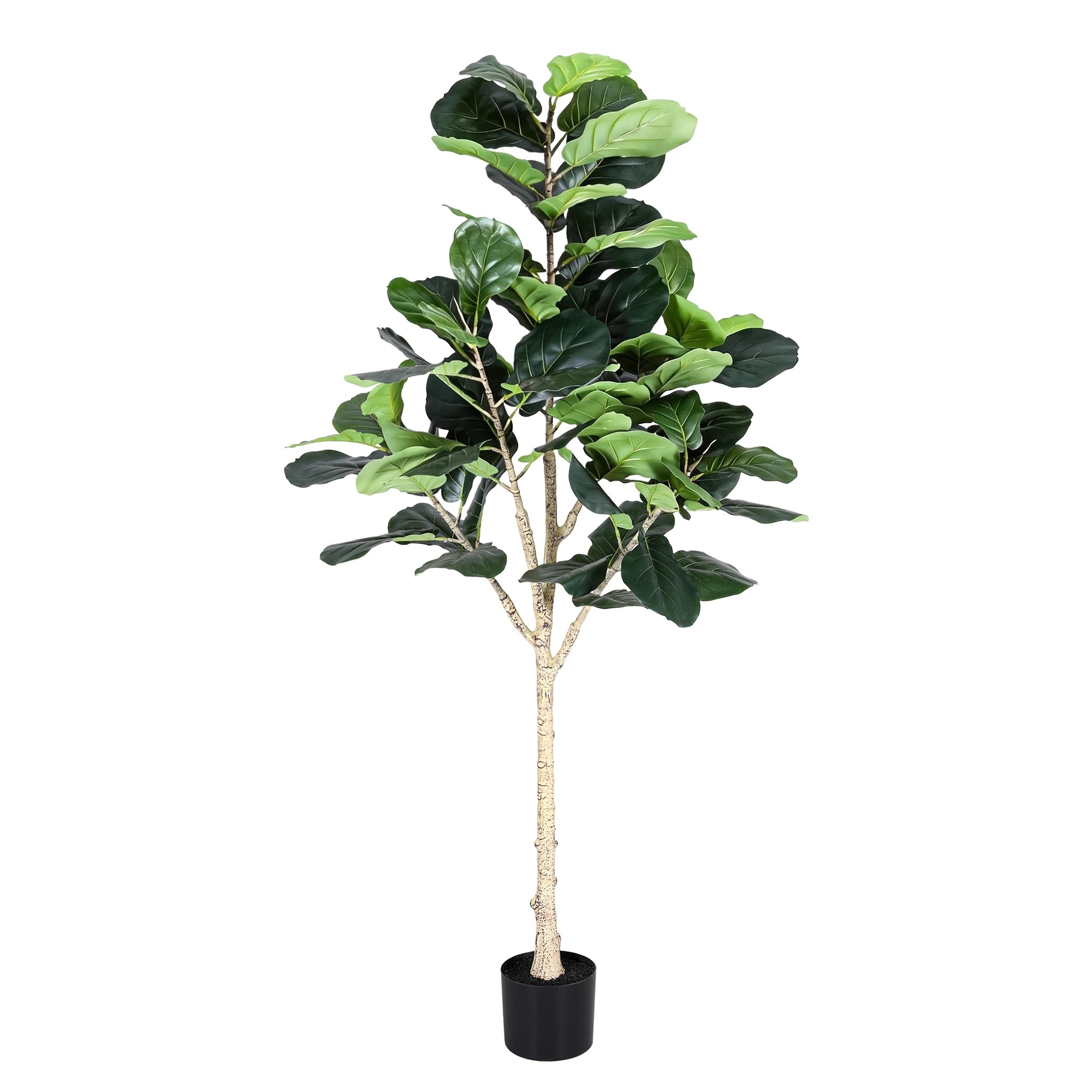 1 Artiss 180cm Artificial Fiddle Tree - Green, 1 of 7