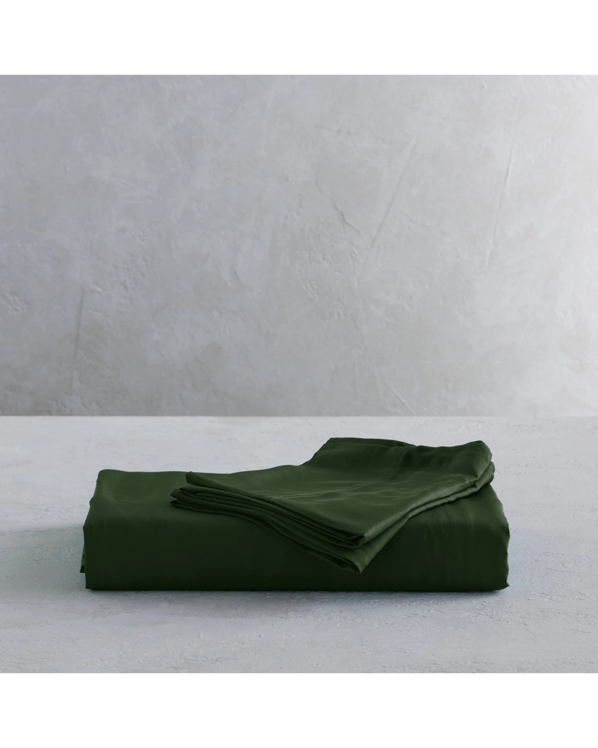 5 Bedding Co Organic Bamboo Quilt Cover Set 350TC Olive - Super King Bed - Green, 5 of 5