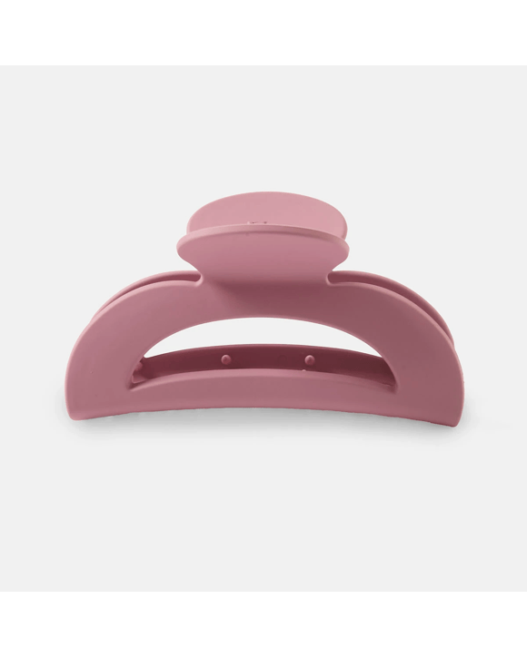 Pink Large Cut Out Claw Hair Clip