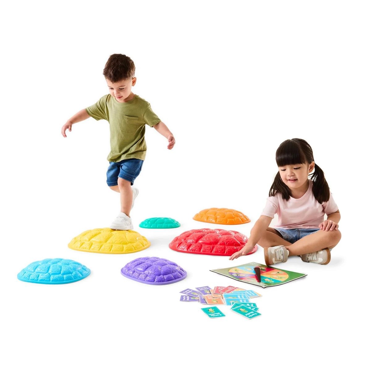1 8 Piece Turtle Step Game, 1 of 10