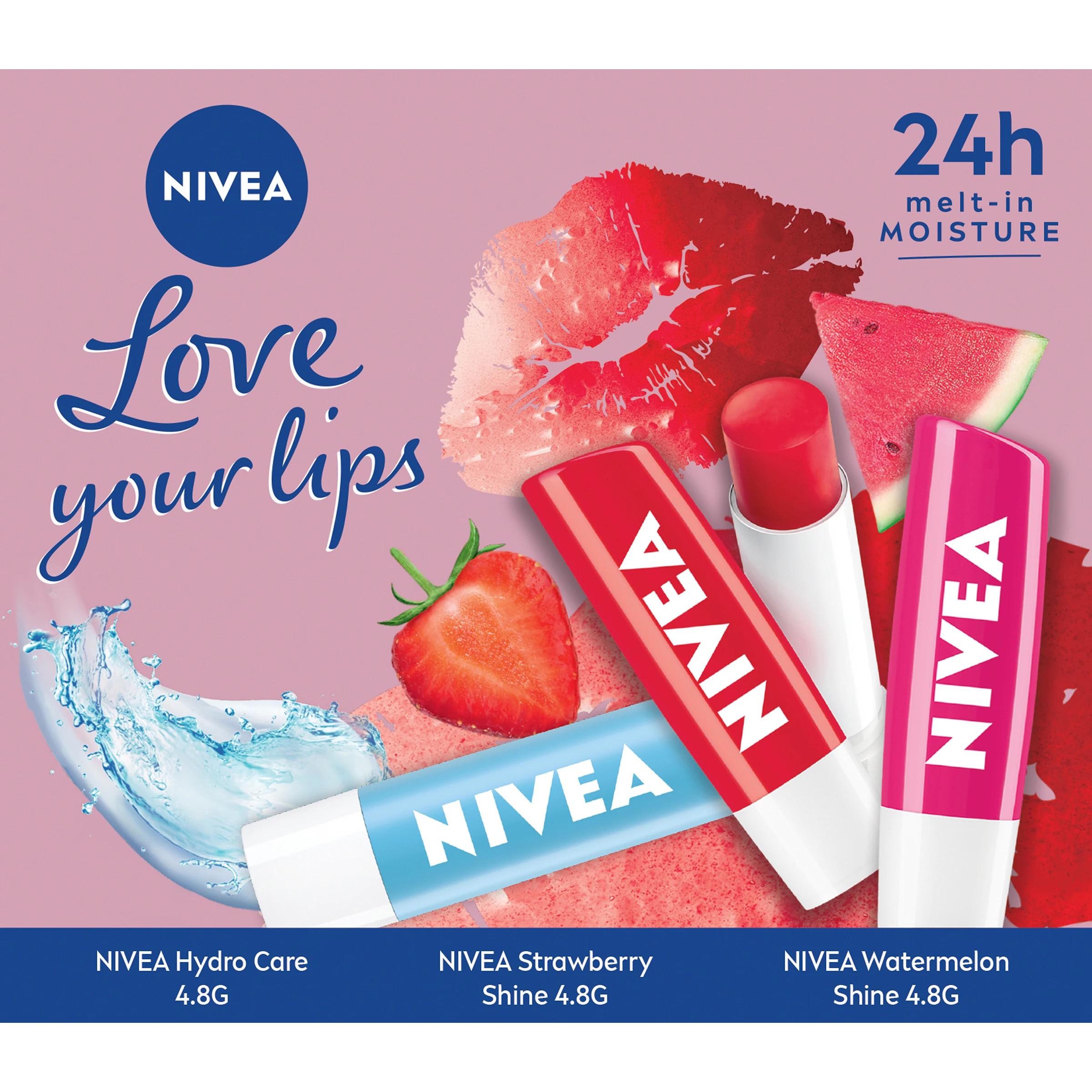 1 Nivea Sweet Lips Gift Pack, 1 of 8