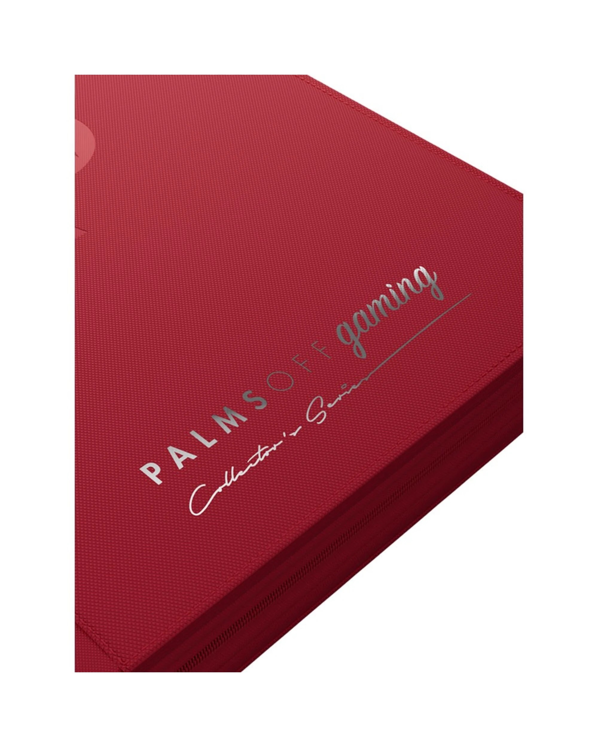 4 Palms Off Gaming - Collector's Series 9 Pocket Zip Trading Card Binder - Red, 4 of 5