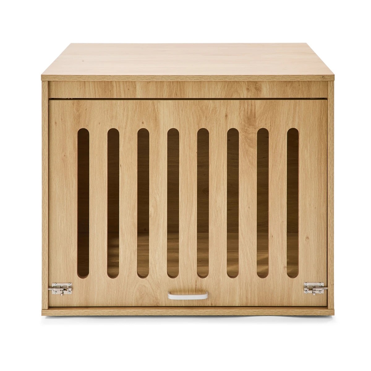 6 Pet Crate Wooden Oak - Medium, 6 of 10