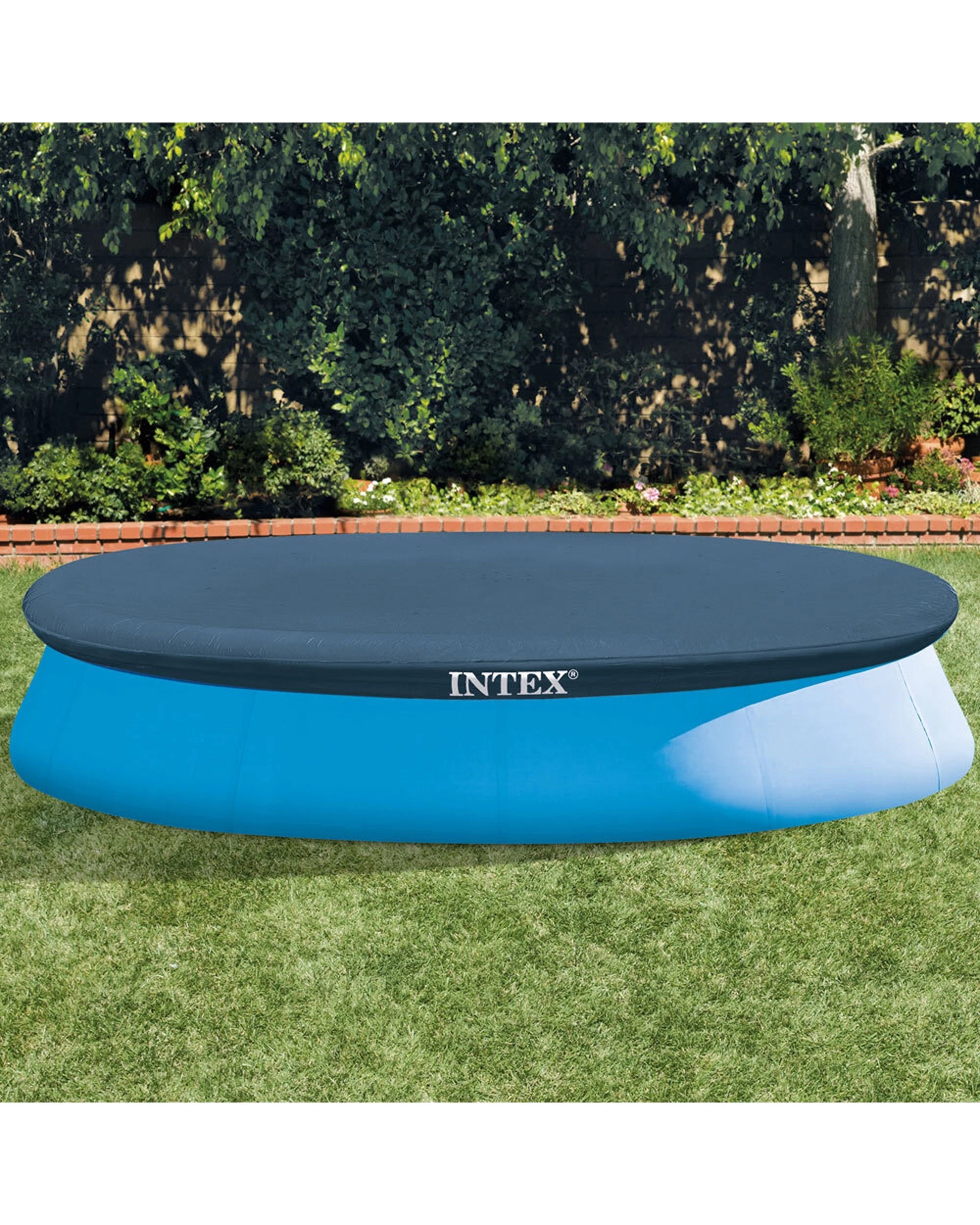 2 Intex 12ft Easy Set Pool Cover 6P - Multi, 2 of 3