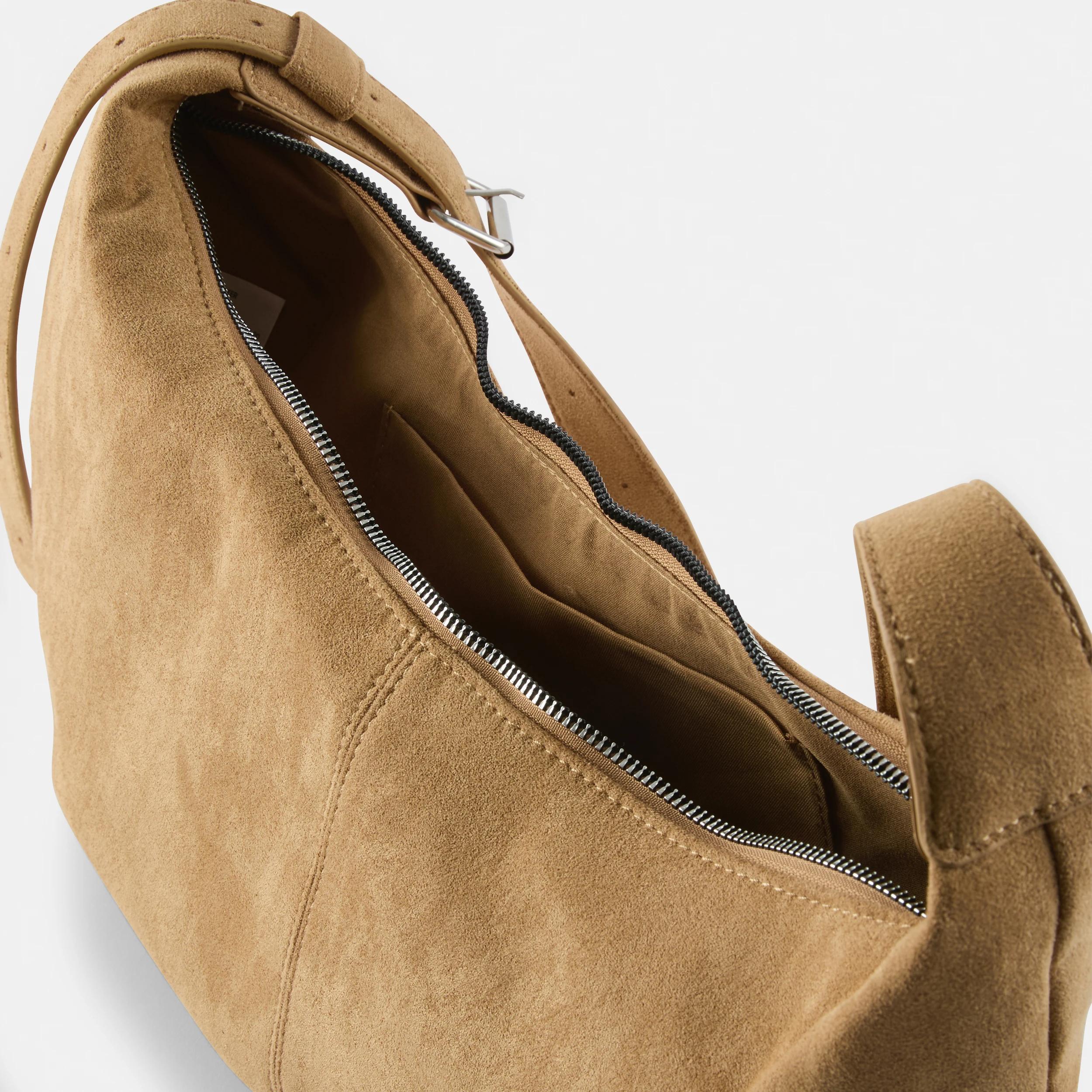 4 Crescent Crossbody Bag CAMEL TAN, 4 of 5