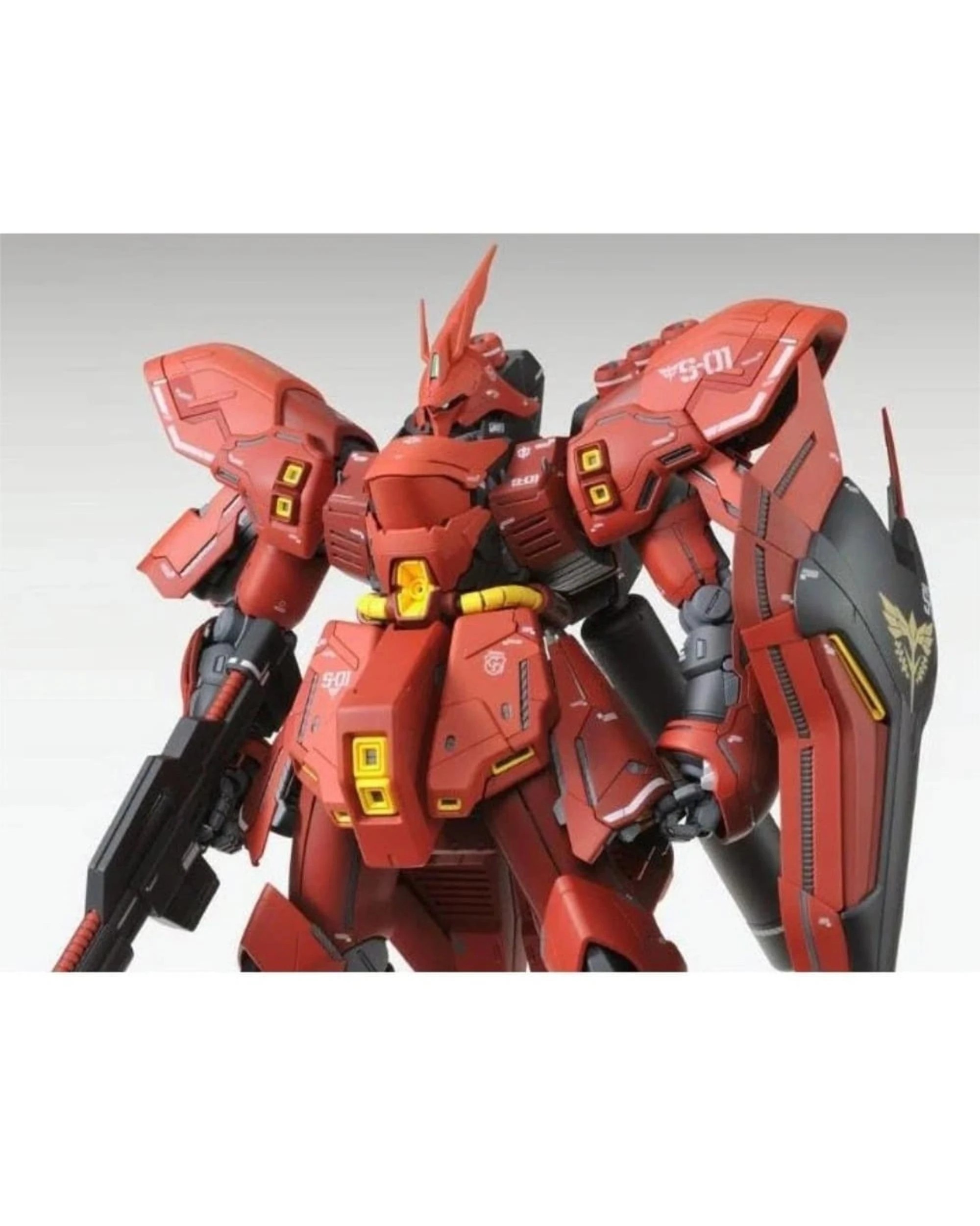 4 Bandai Master Grade Gundam Neo Zeon MSN-04 Sazabi Ver.Ka 1/100 Scale Model Kit, 4 of 5