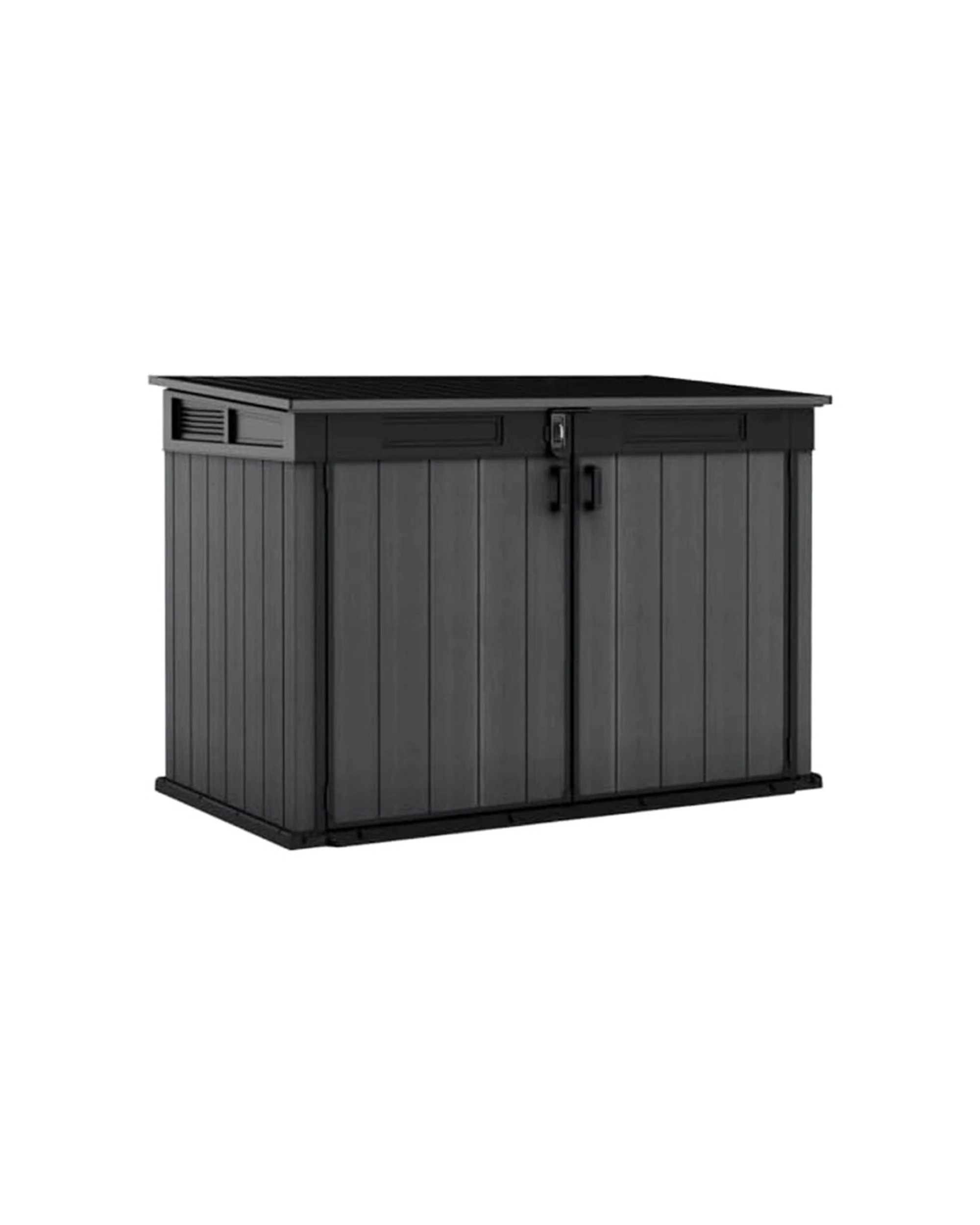 Keter Cortina Mega Shed Outdoor Backyard Storage Workshop 2020L - Grey ...