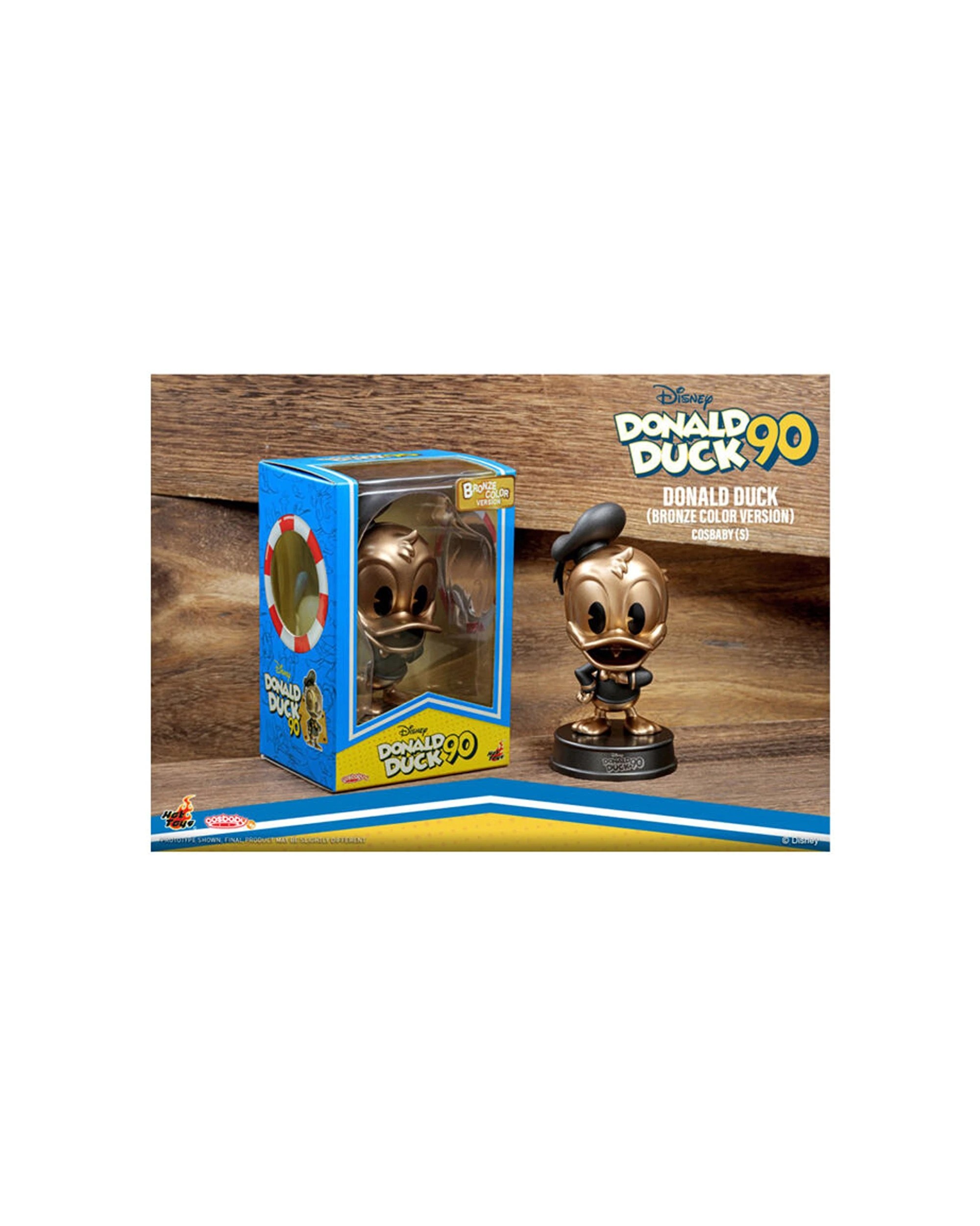 3 DISNEY Donald Duck Action Figure 13.5 Cm Rotatable Head 90th Anniv Stylised, 3 of 3