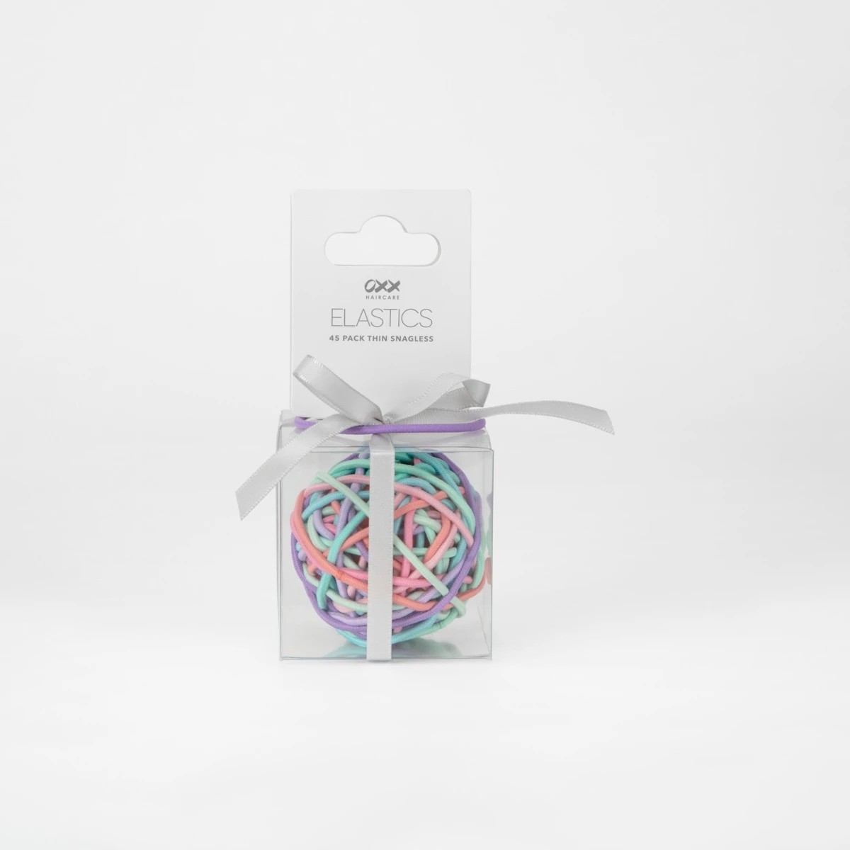 4 OXX Haircare 45 Pack Thin Snagless Elastics, 4 of 4