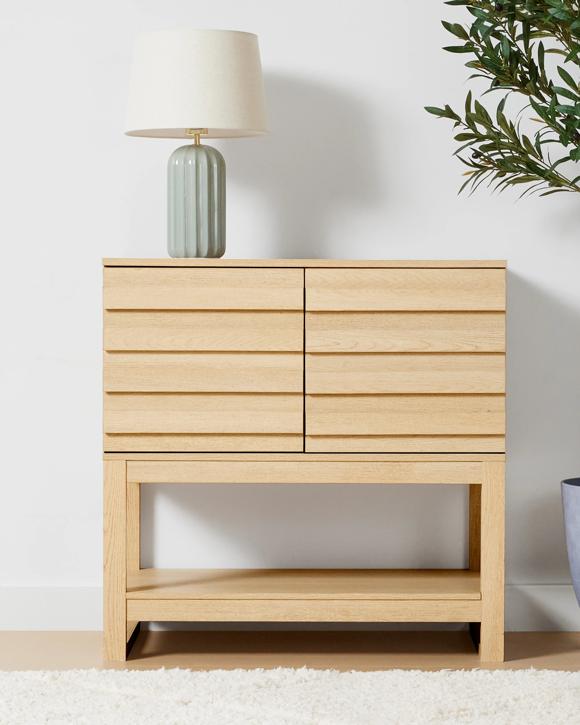 Sadie 2 Door Cabinet with Shelf