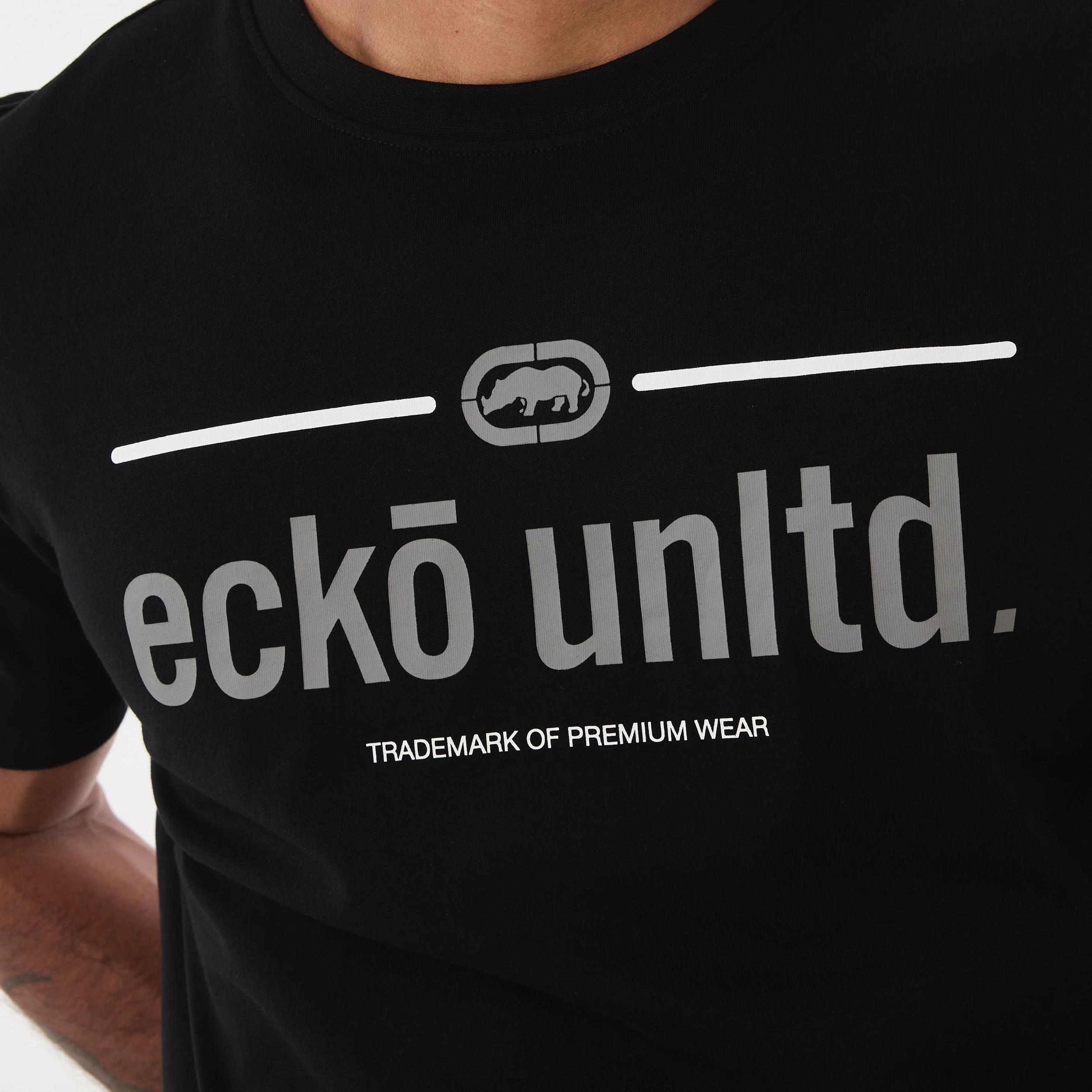 5 Ecko License Longline T-shirt ECKO LINE BLACK, 5 of 5