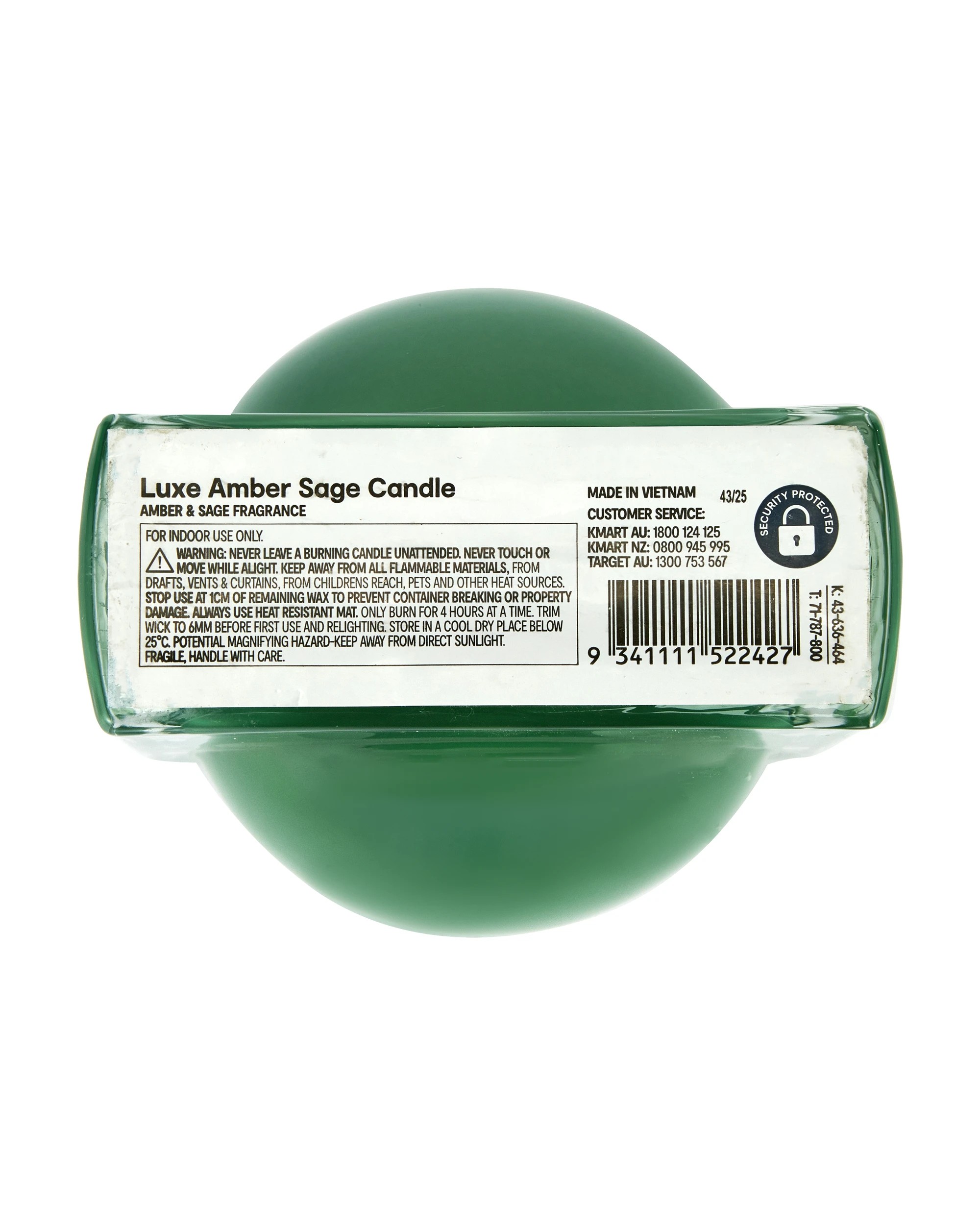 6 Luxe Amber Sage Candle, 6 of 6