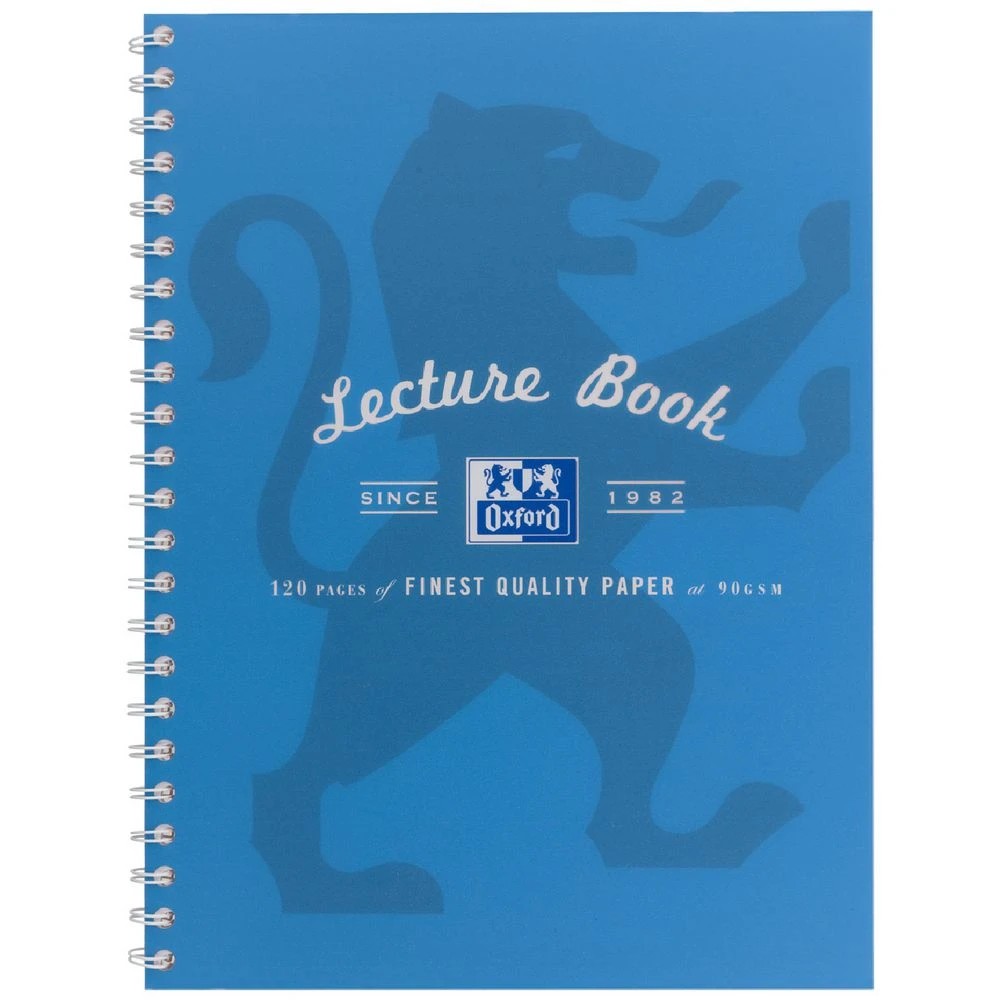 1 Oxford A4 Lecture Book 120 Page with Scribzee App Turquoise, 1 of 6