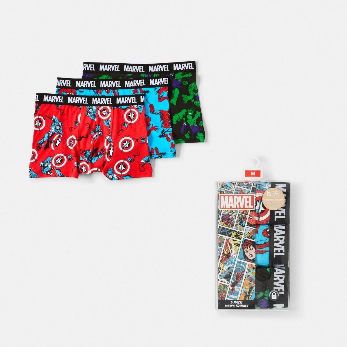 1 3 Pack Marvel License Trunks Marvel, 1 of 10