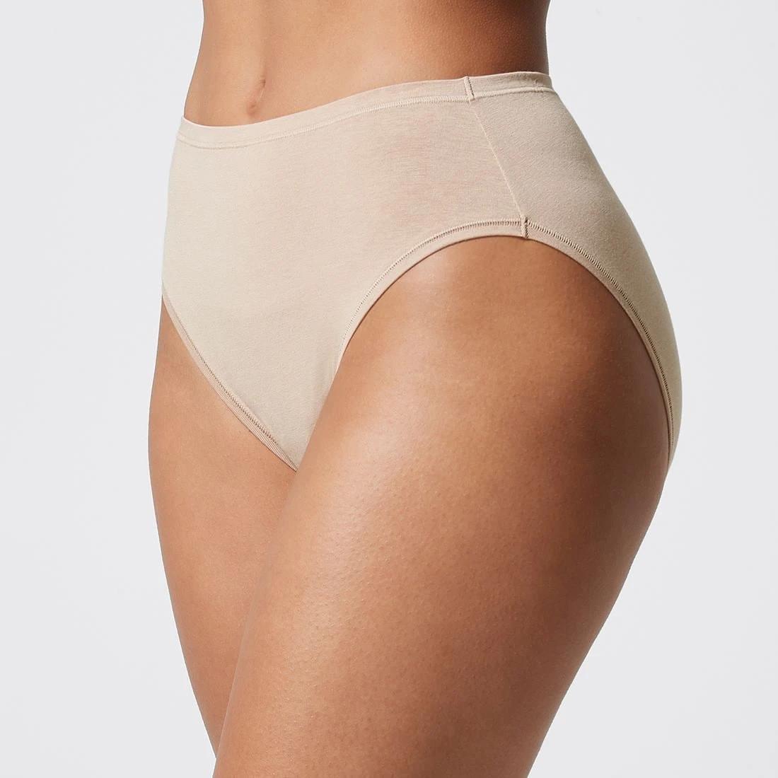 2 Target 2 Pack Bamboo High Cut Briefs LATTE BROWN, 2 of 3