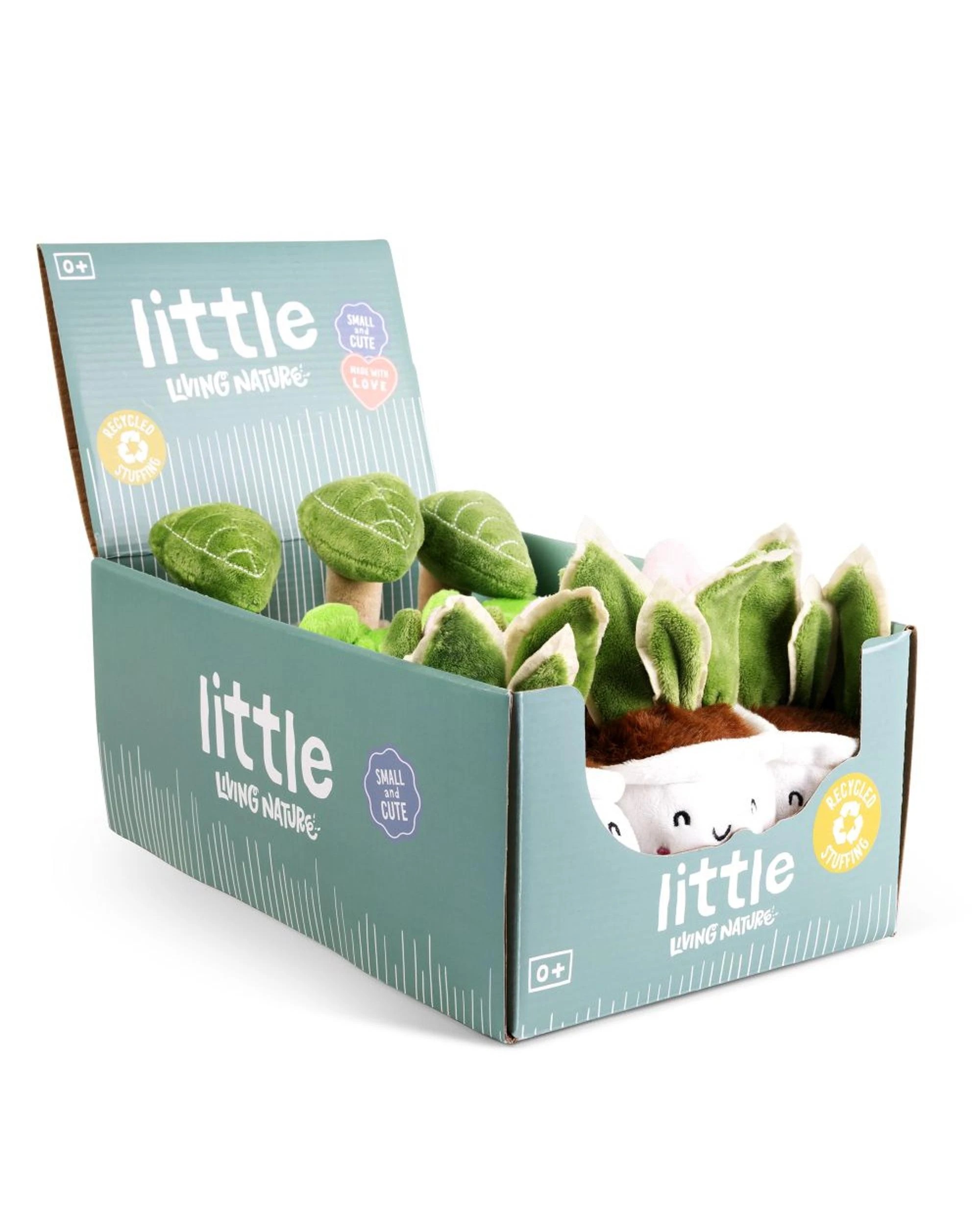 7 Little Living Nature Green Plant Plush Assortment, 7 of 8