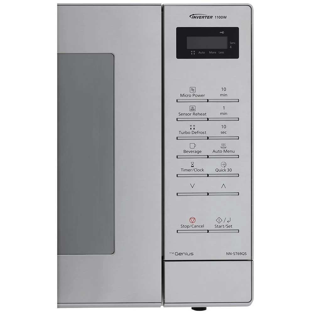 4 Panasonic 32L Inverter Microwave Stainless Steel, 4 of 6