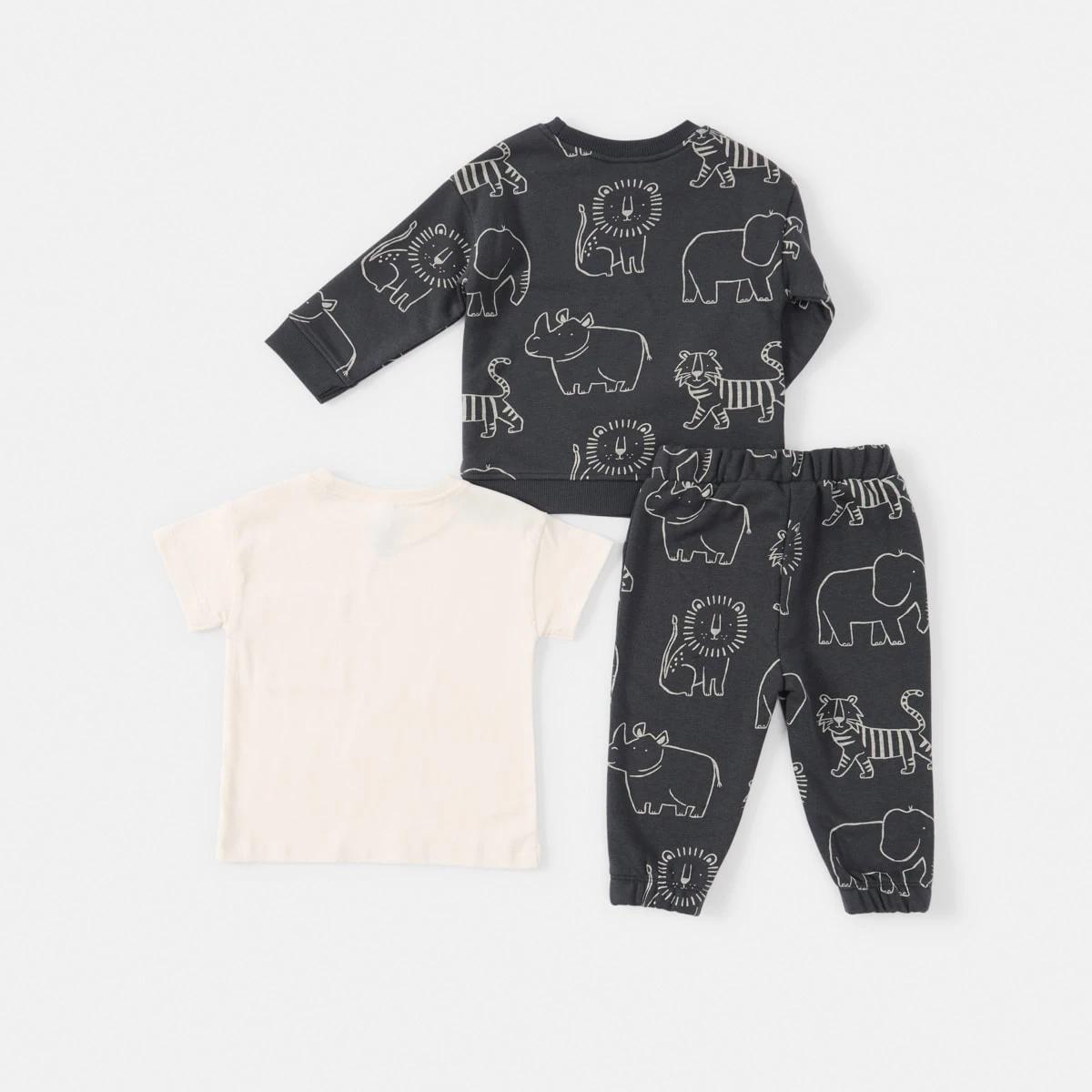 2 3 Piece Transeasonal Set ASPHALT FUN SAFARI, 2 of 8