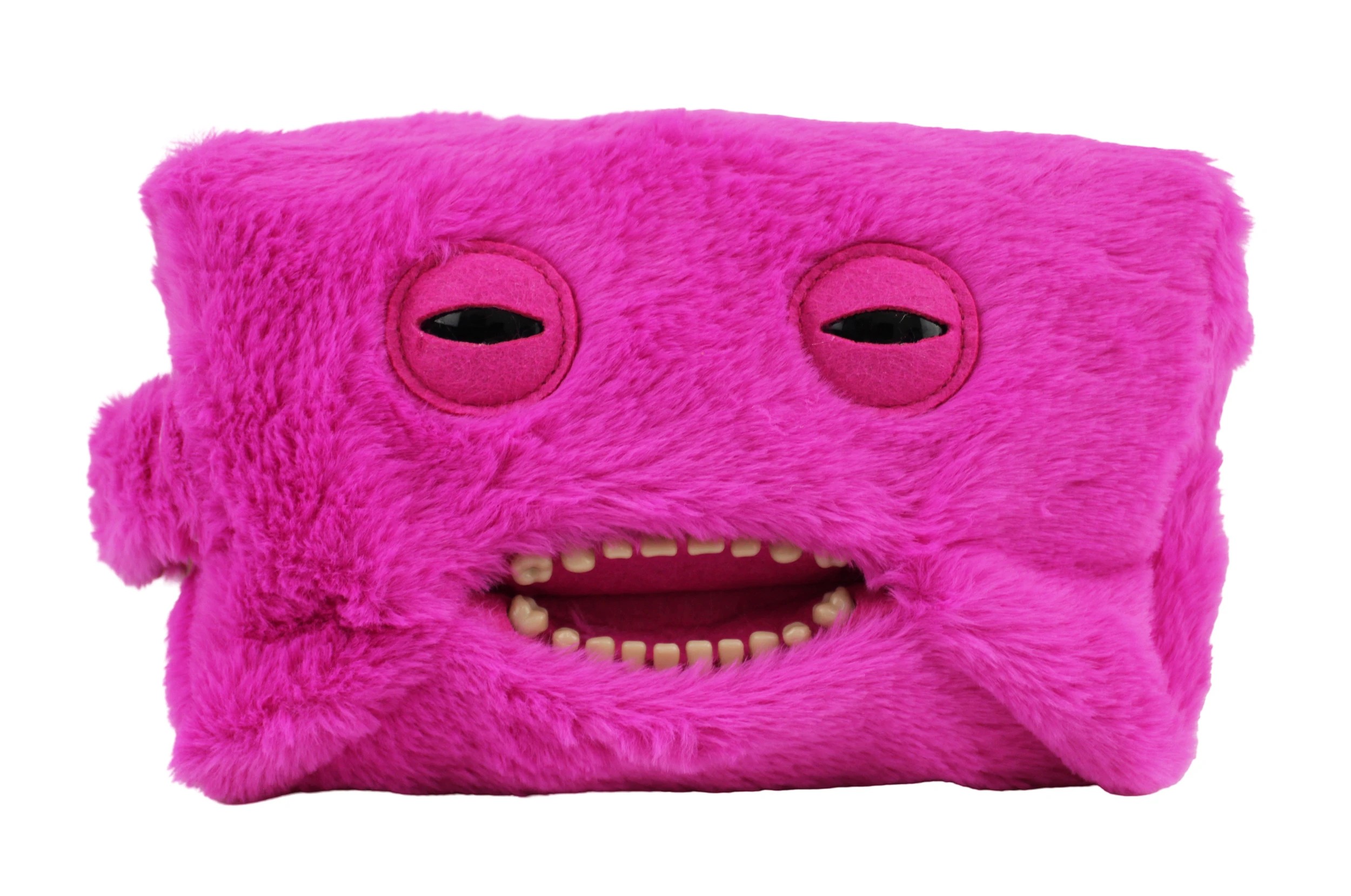 1 Fuggler Train Plush Cosmetic Case - Pink, 1 of 4