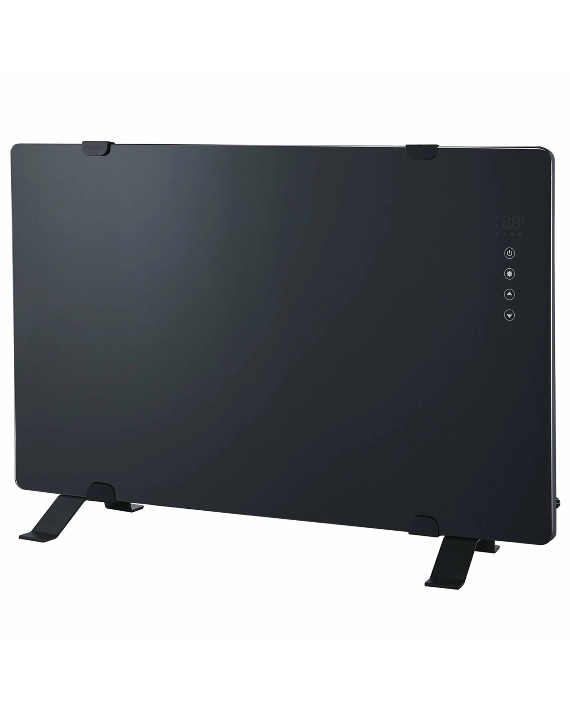 1 Rinnai BEPH Series 1000W Black Glass Electric Panel Heater, 1 of 4