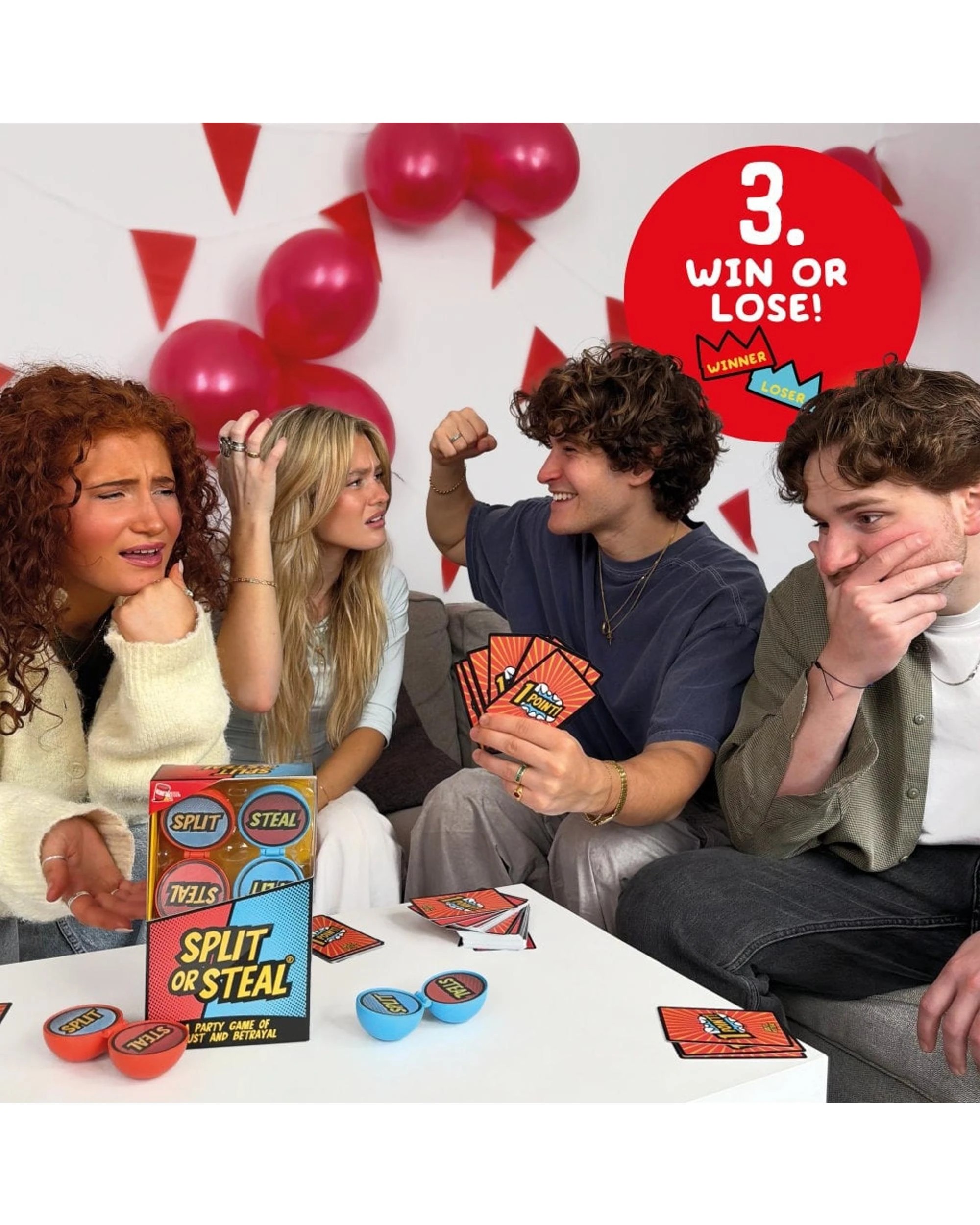 6 Split or Steal Board Game, 6 of 7