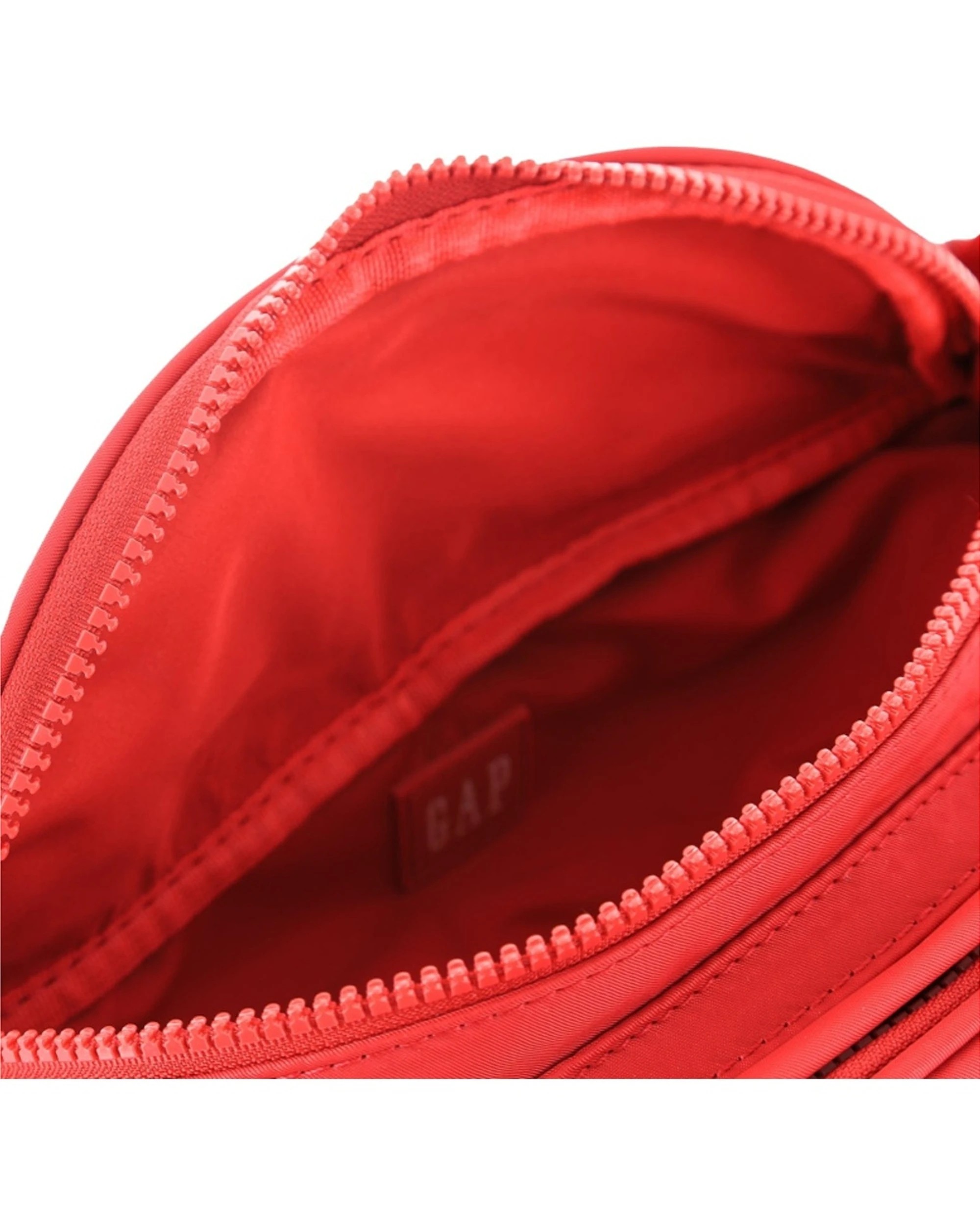 2 GAP Unisex Travel Nylon Crossbody Sling/Waist Bum Bag/Belt Pack 38x15cm - Red, 2 of 6