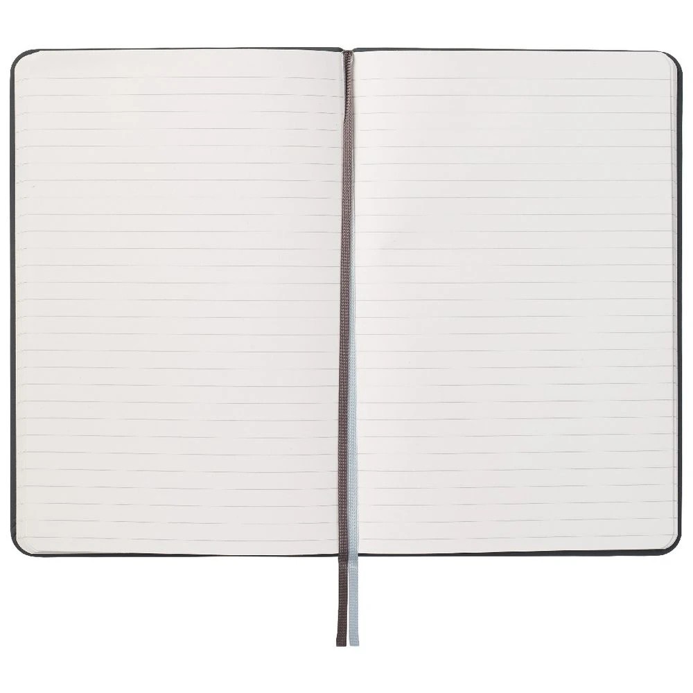 4 Modena A5 PU Ruled Notebook Grey, 4 of 5