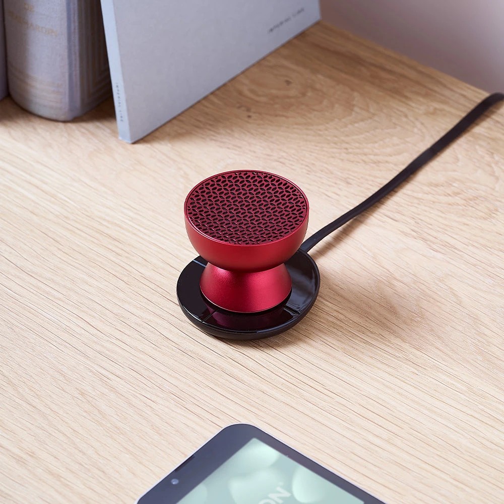 4 Lexon Tamo Infinitely Pairable Bluetooth Speaker - Red, 4 of 5