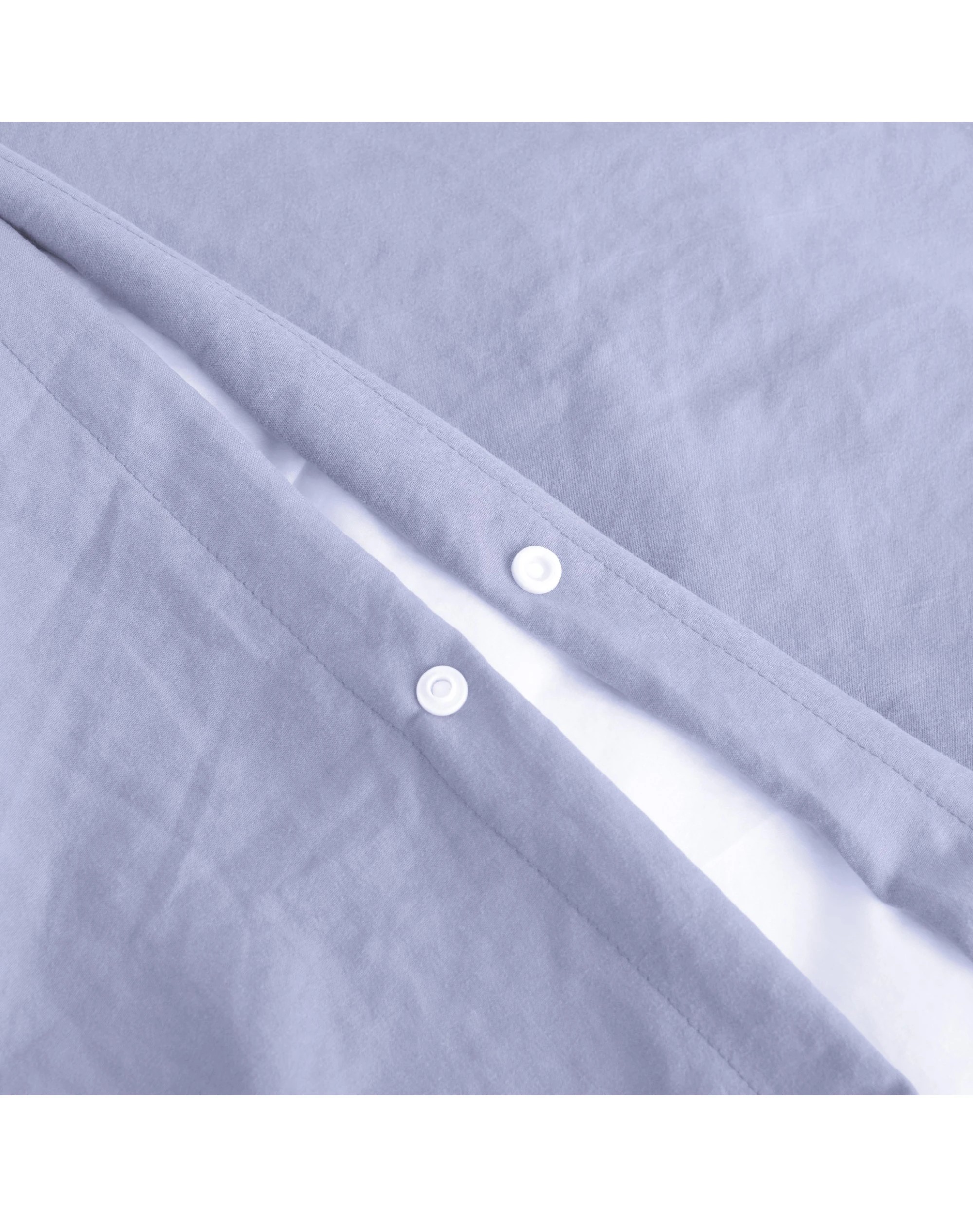 4 Dreamaker Superfine Washed Microfibre Quilt Cover Set - Super King Bed - Lilac, 4 of 6