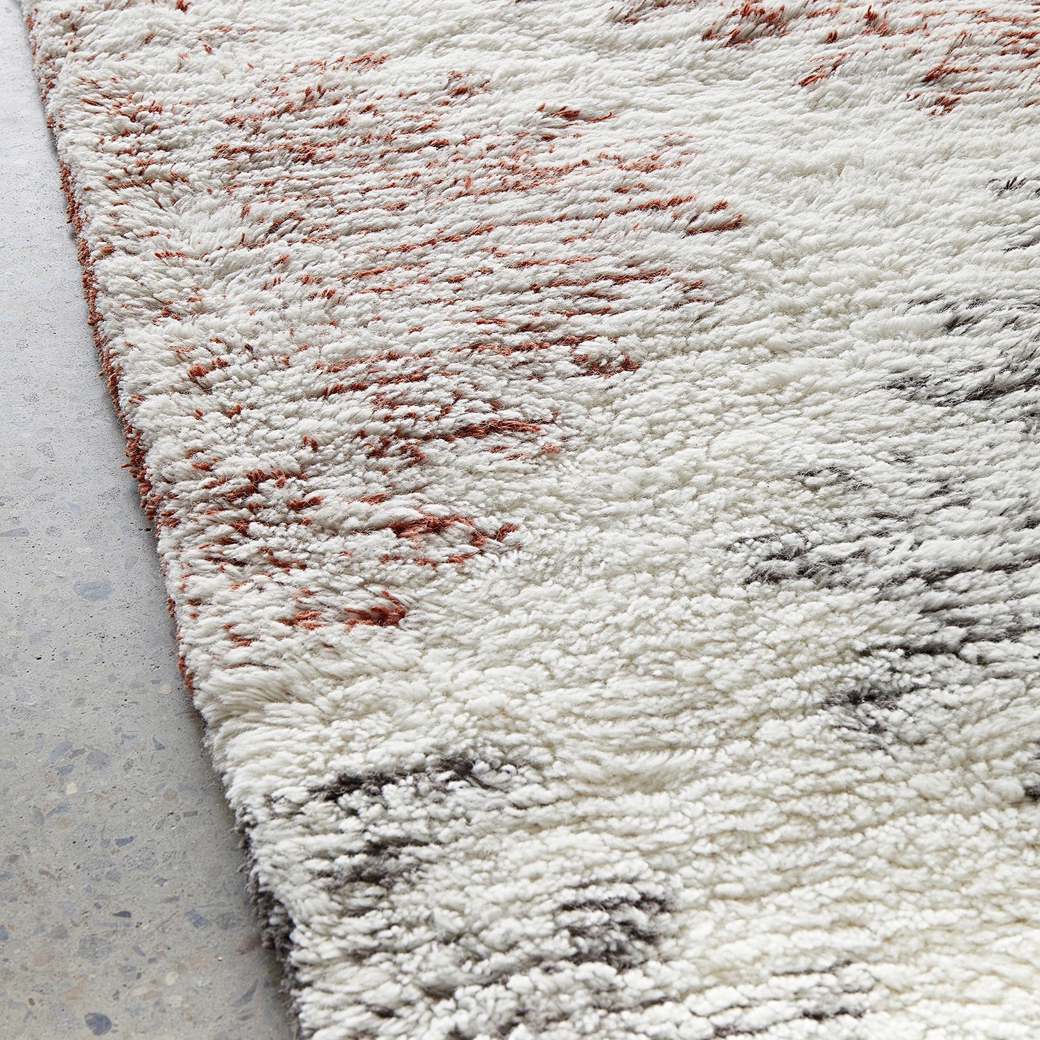 6 Common Ground Rugs Lumina Motif 225x155cm - Medium Hand Tufted Wool Floor Rug - White, 6 of 7
