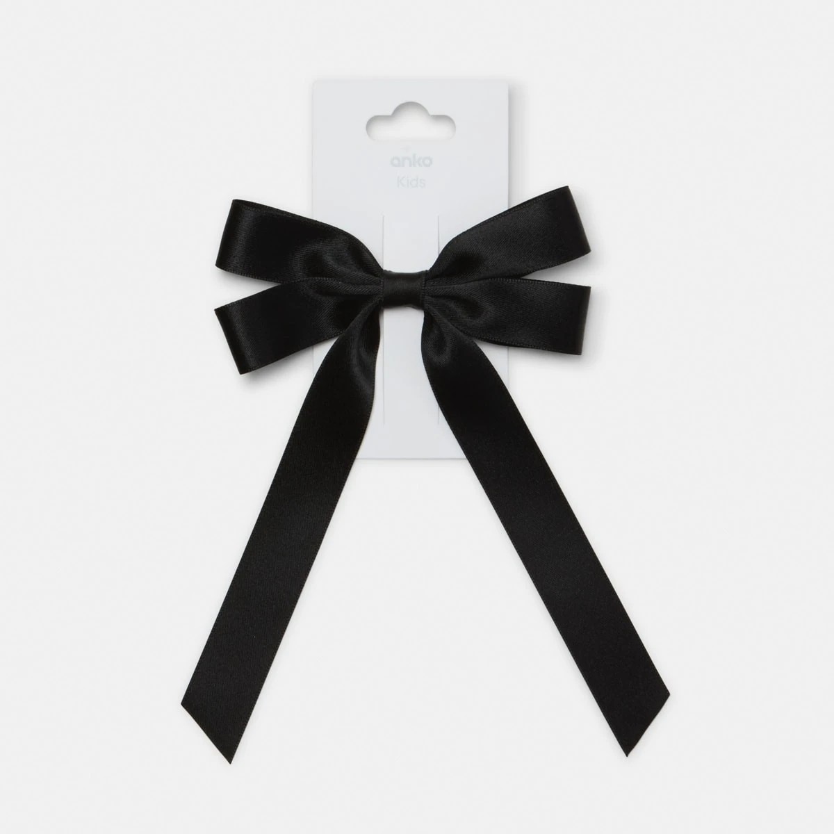 4 Black Large Bow Hair Clip, 4 of 4