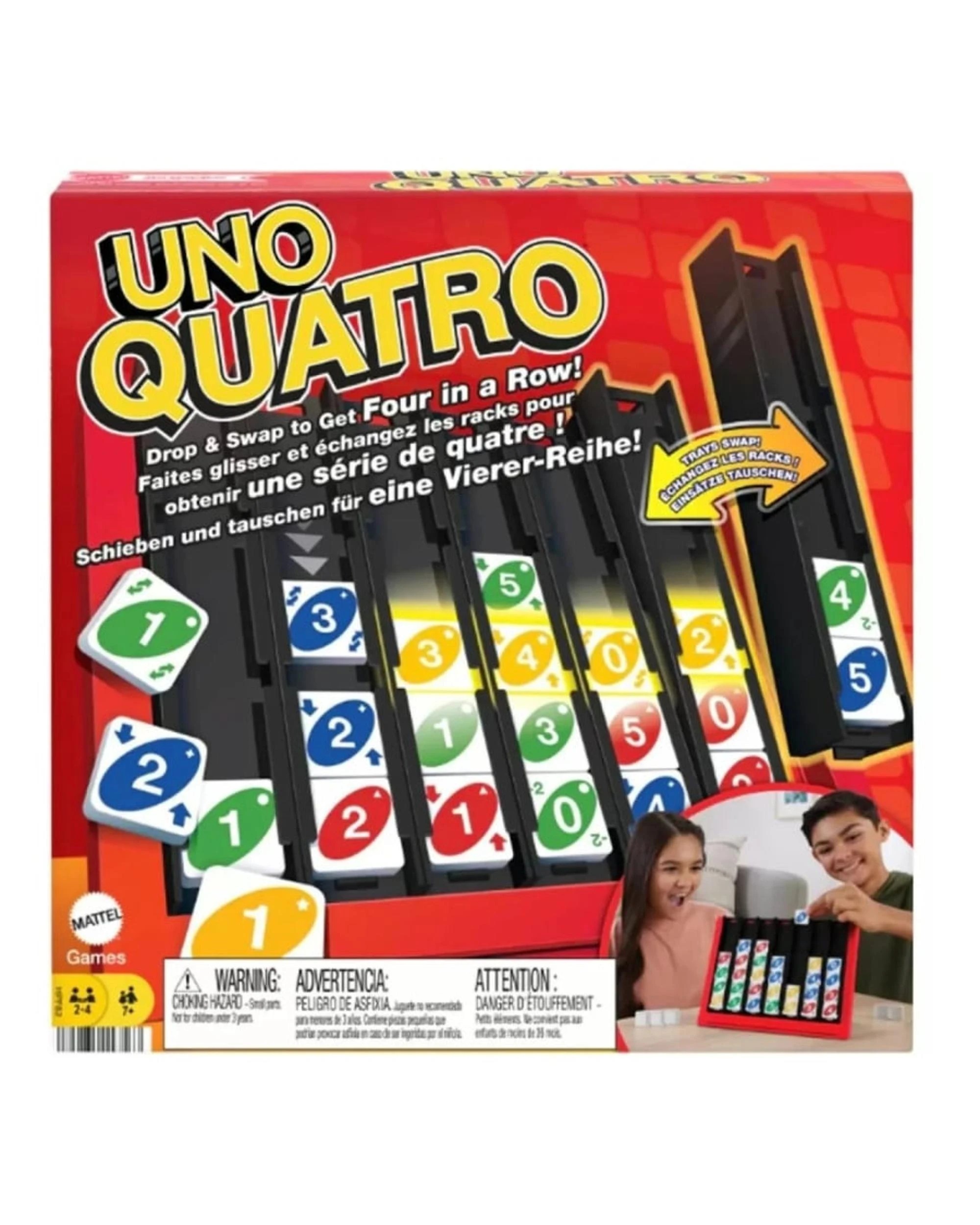 1 UNO Quatro Board Game, 1 of 1