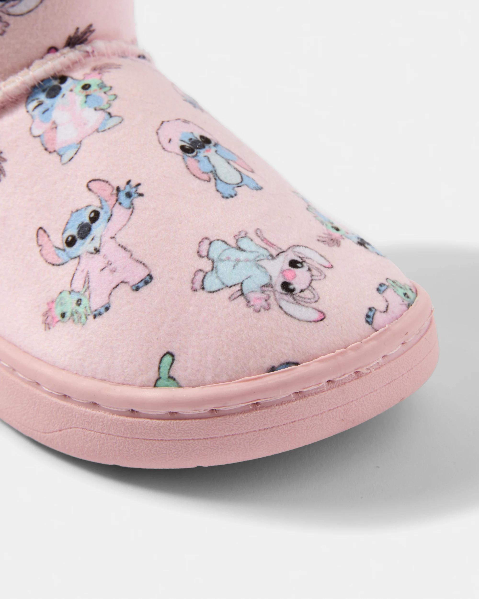 4 Junior Disney Lilo & Stitch License Slipper Boots Stitch, 4 of 6