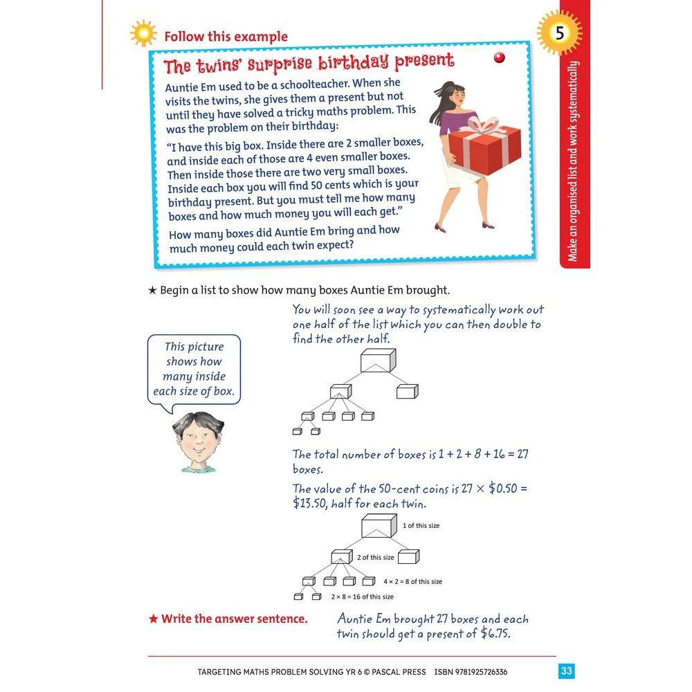 4 Targeting Maths Problem Solving Year 6, 4 of 8