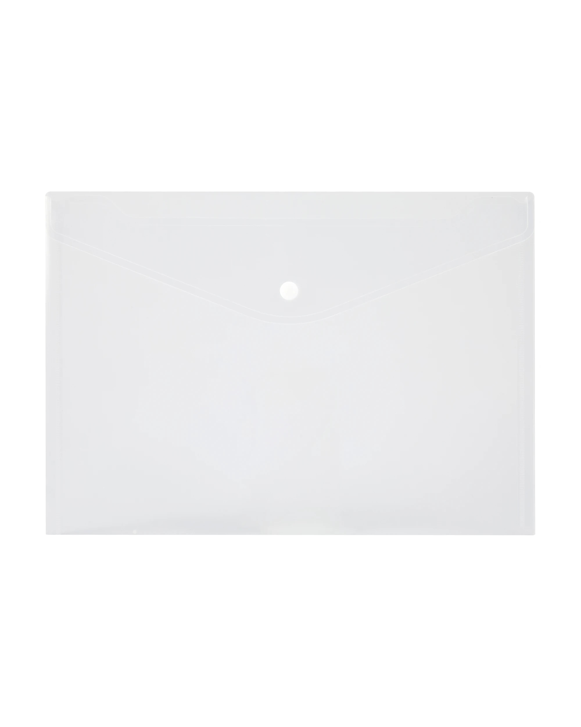 1 A4 Document Wallet - Clear, 1 of 6