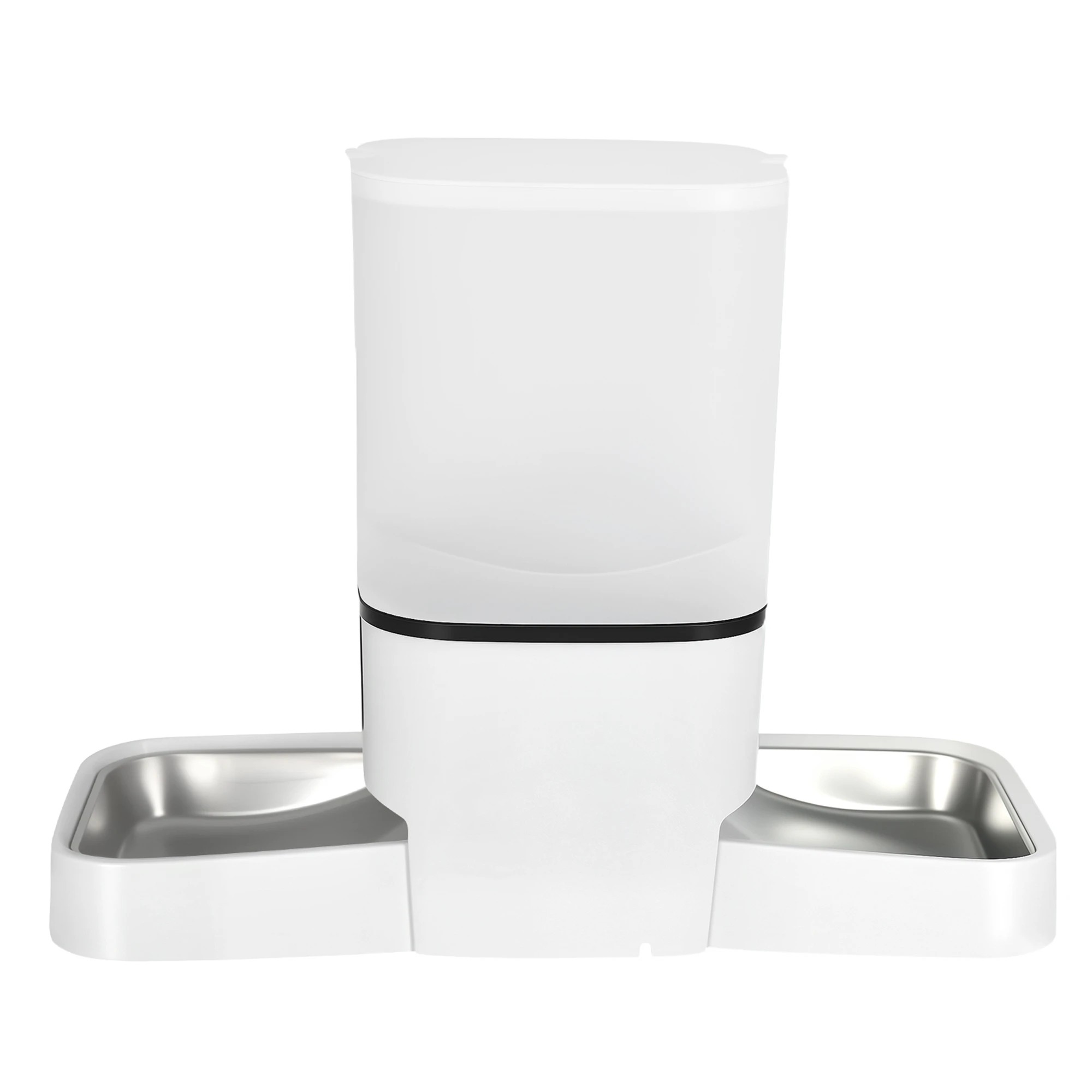 2 Pawz 6L Automatic Pet Feeder Double Bowl, 2 of 9