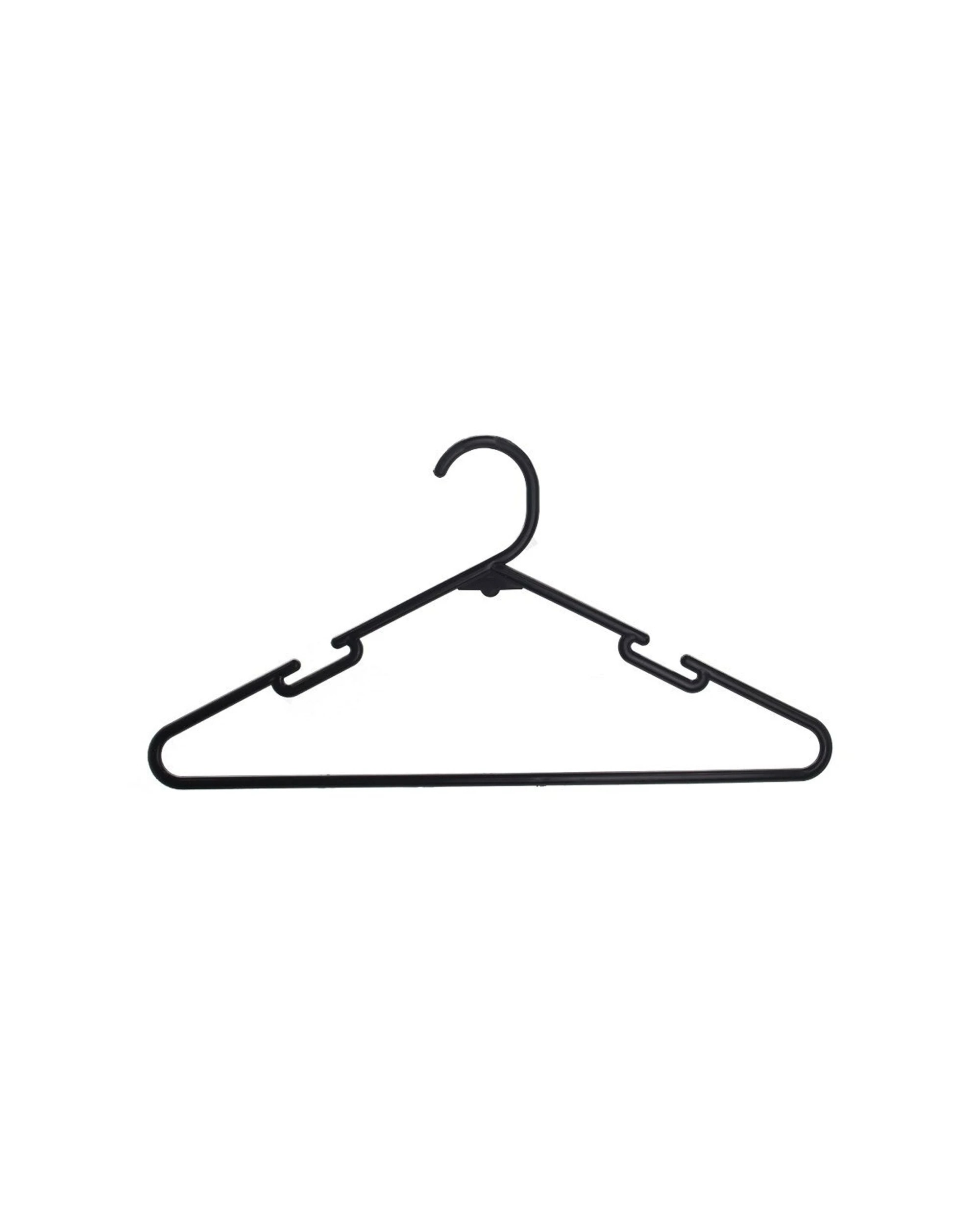 1 30pc Boxsweden 40cm Plastic Hanger/storage Wardrobe Organiser For Clothes/shirt
 - Clear, 1 of 3