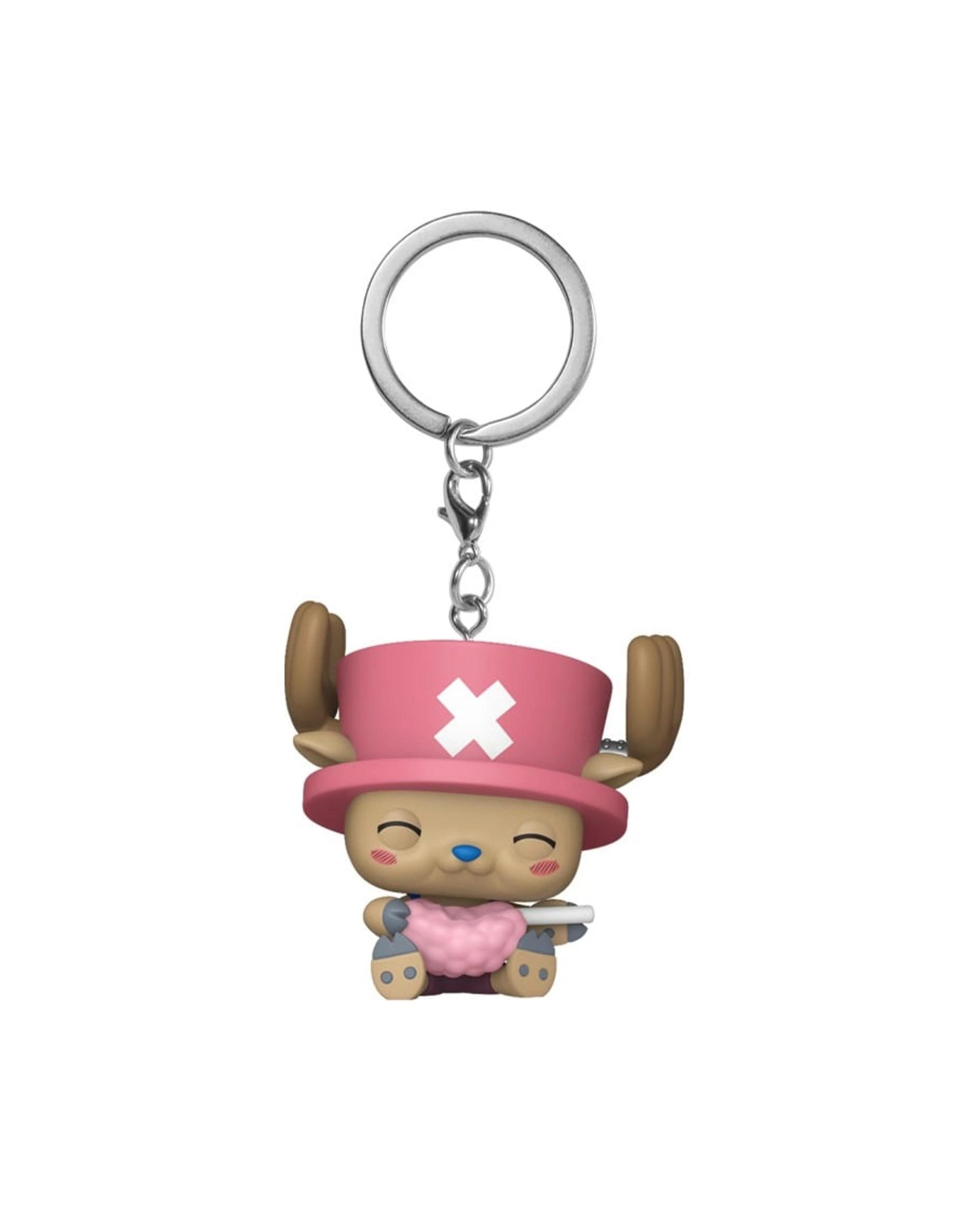 2 One Piece Tony Tony Chopper with Cotton Candy Funko POP! Keychain, 2 of 3
