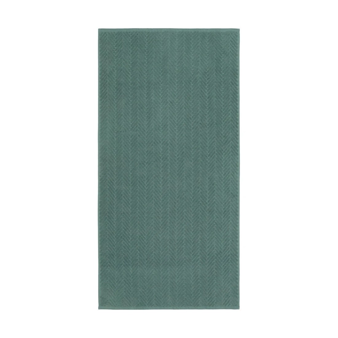 3 Chevron Cotton Bath Towel - Cypress, 3 of 6