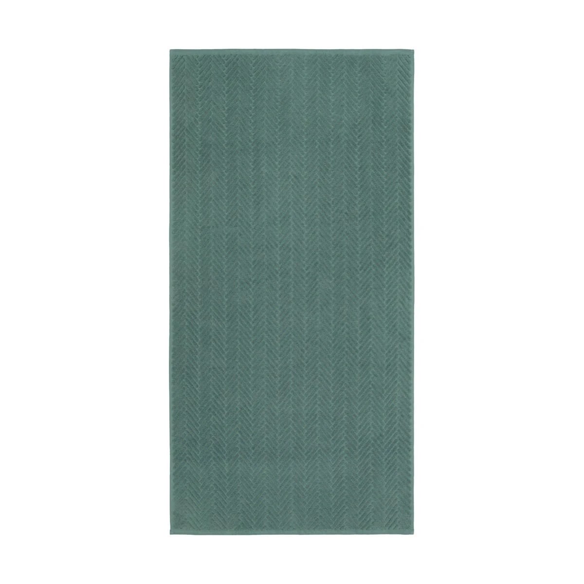 3 Chevron Cotton Bath Towel - Cypress, 3 of 6