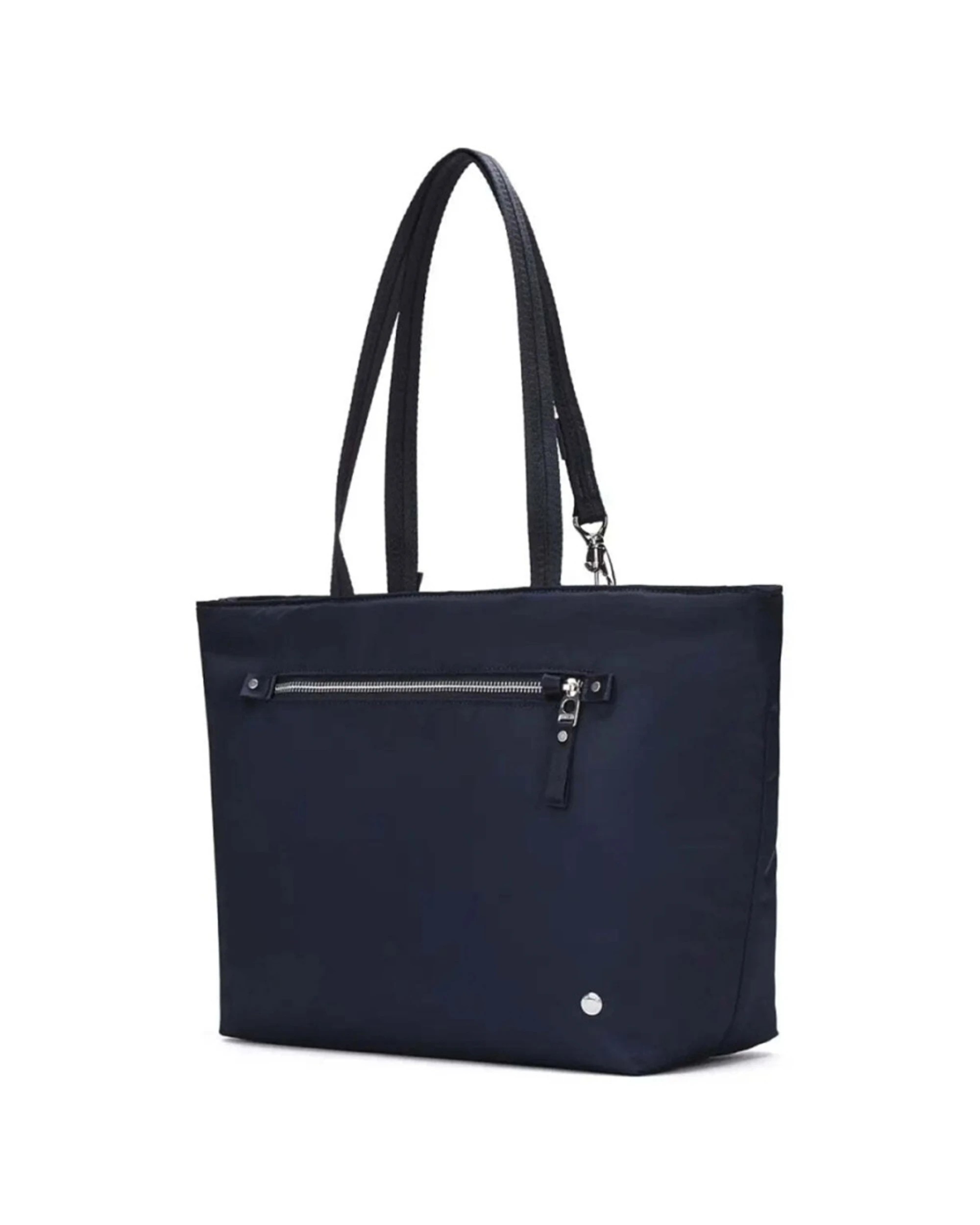 3 Pacsafe W Anti-Theft RFID Blocking Carryall 13in Laptop Tote Bag Secure Travel Bag Navy - Blue, 3 of 8