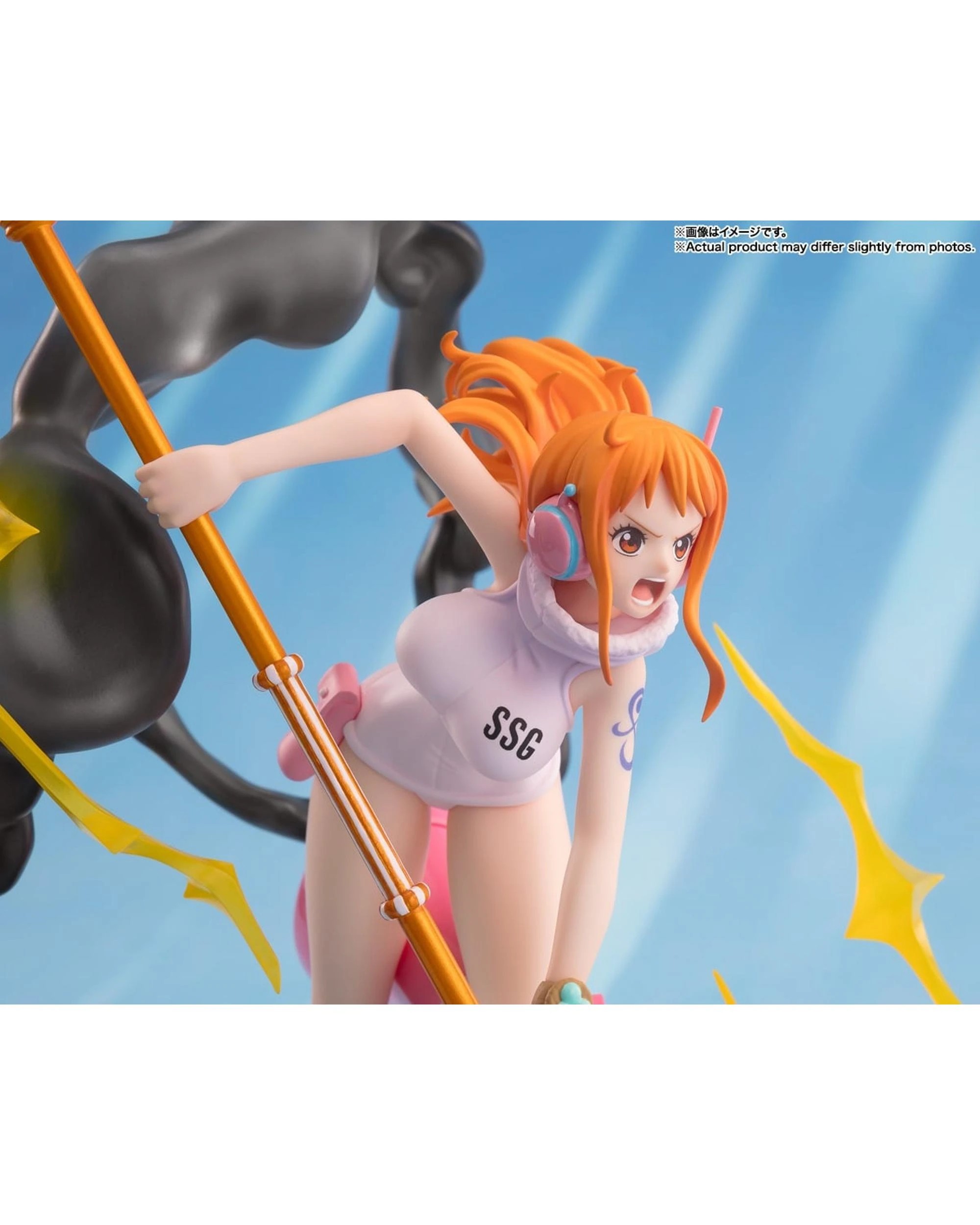 5 Figuarts Zero Extra Battle One Piece Nami Lightning Blast Figure, 5 of 7