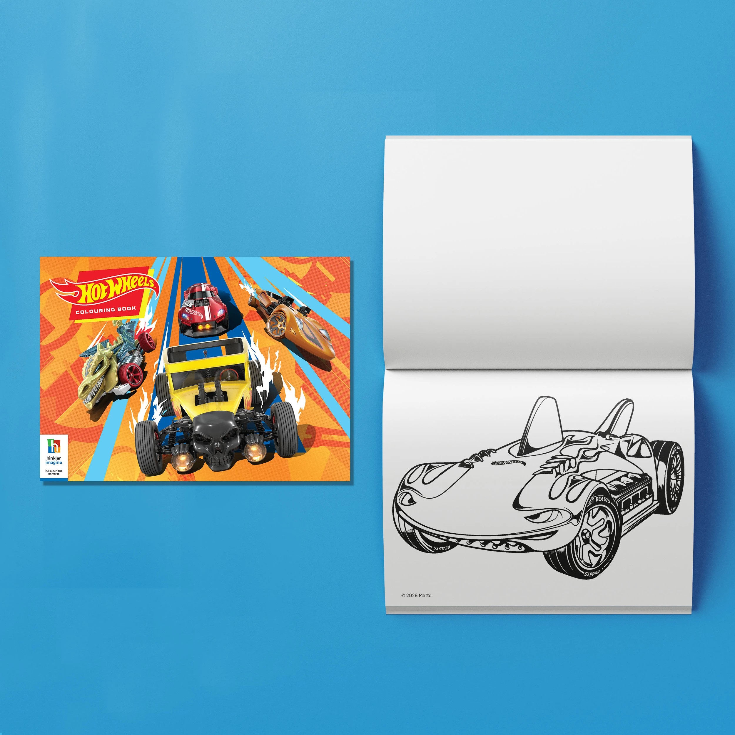 4 Hot Wheels Colouring Carry Case, 4 of 7