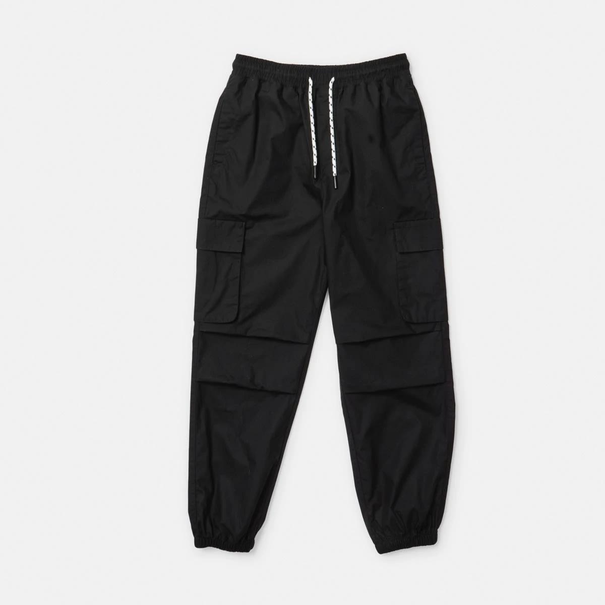 8 Parachute Pants BLACK, 8 of 9