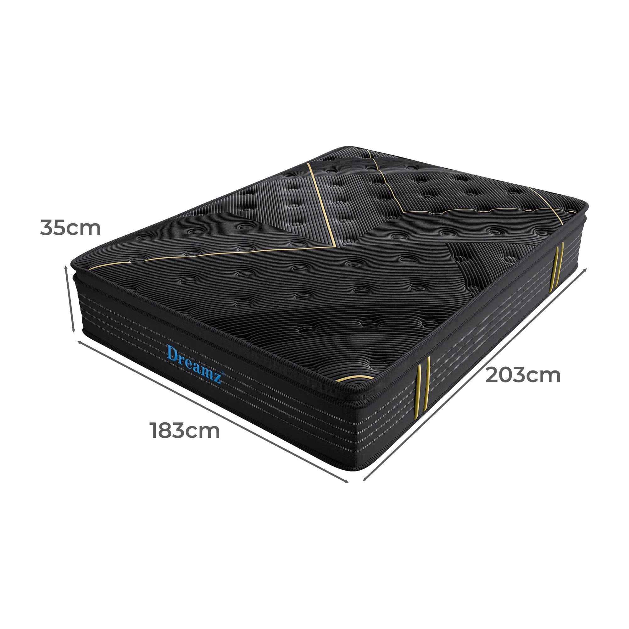 3 Dreamz King Firm Spring 35cm Mattress, 3 of 6