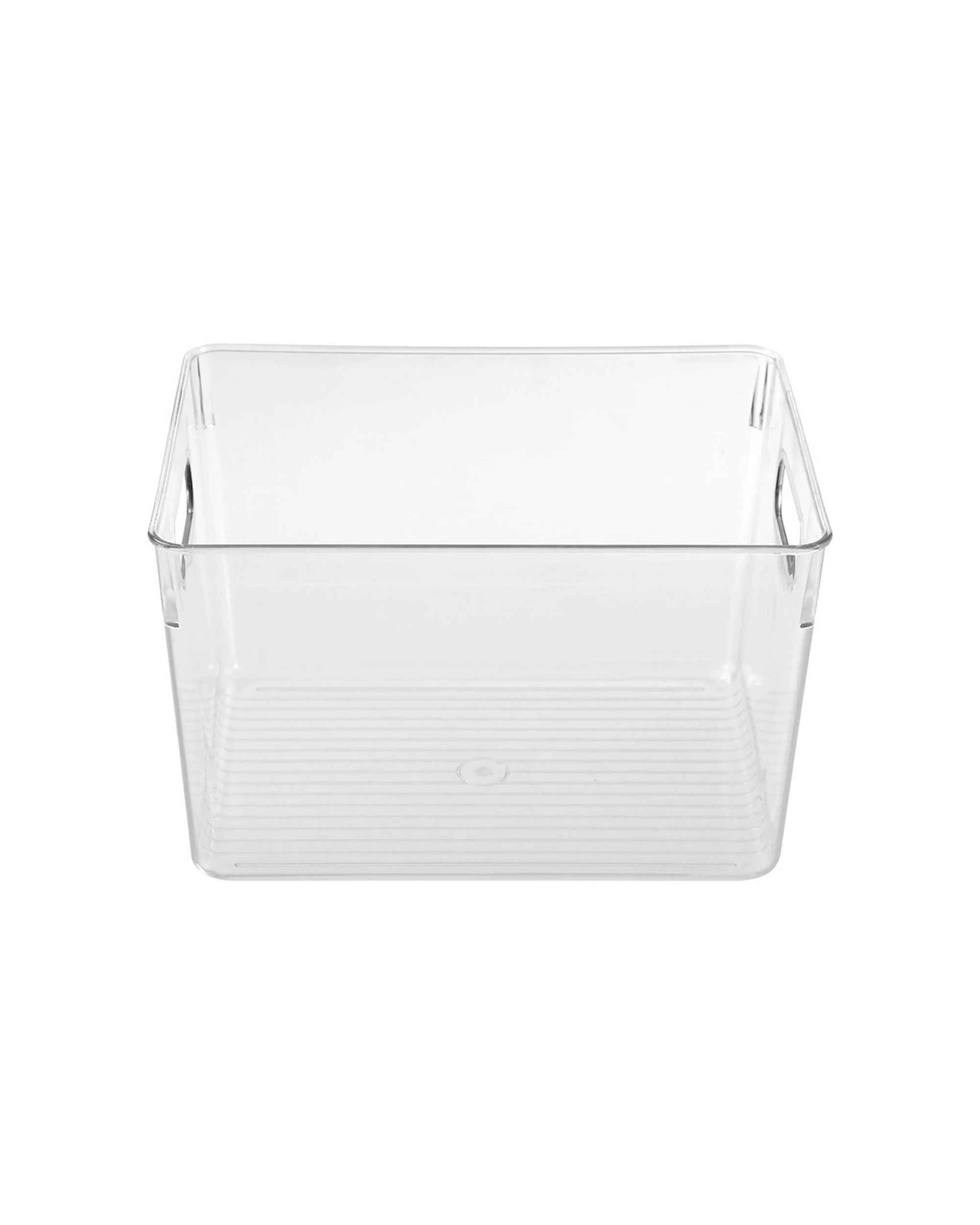 4 Boxsweden Crystal 15L Encore Container 33cm x 22cm x 20.5cm Textured Handles
 - plain, 4 of 4